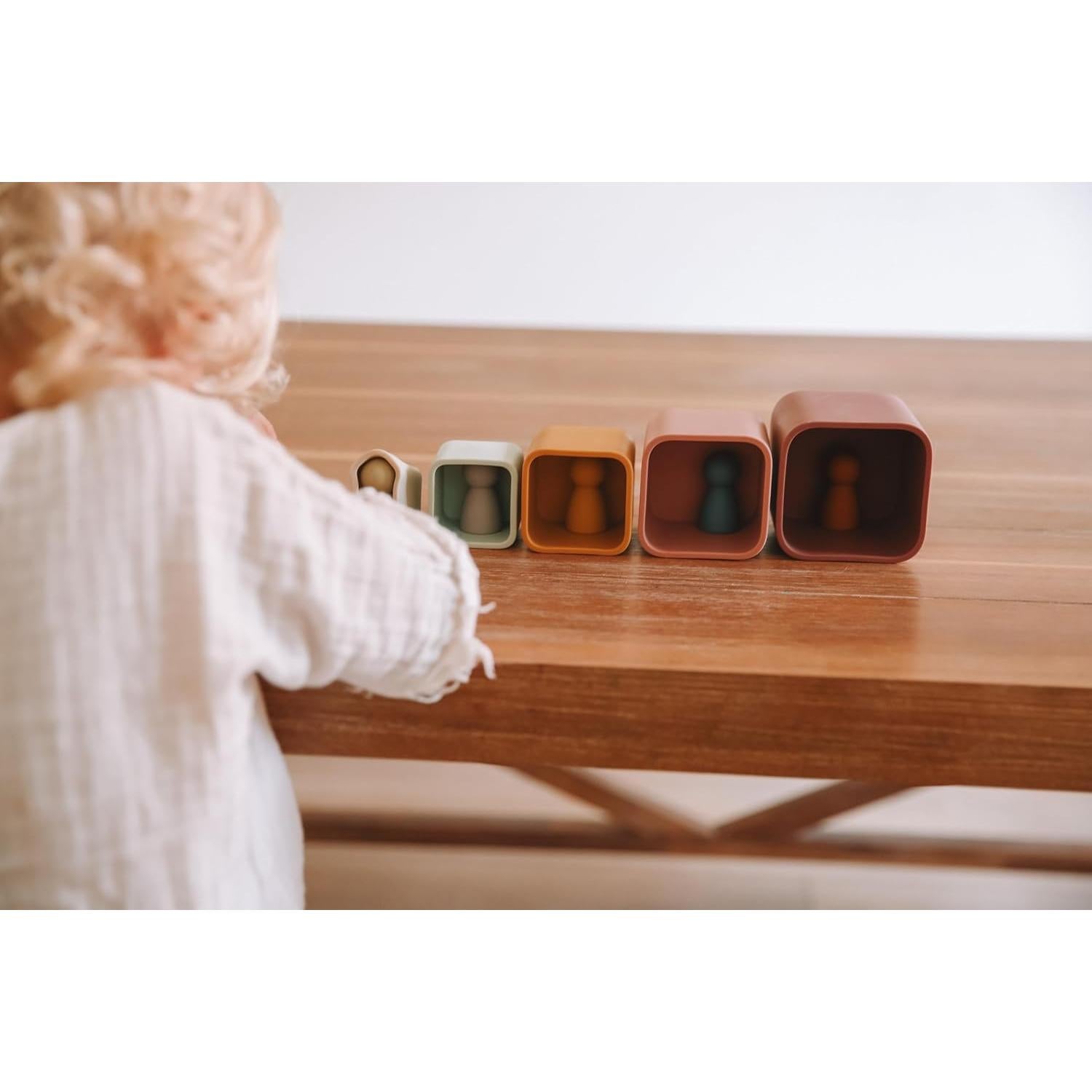 Tazas Apilables de Silicona Lytl - Juguete Educativo para Niños