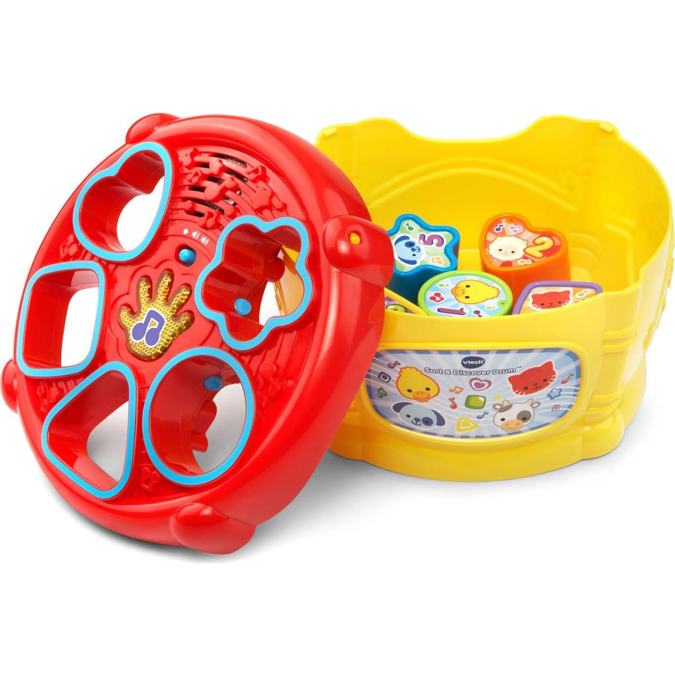 VTech Tambor Clasificador y Descubridor para Bebés 6-36 Meses