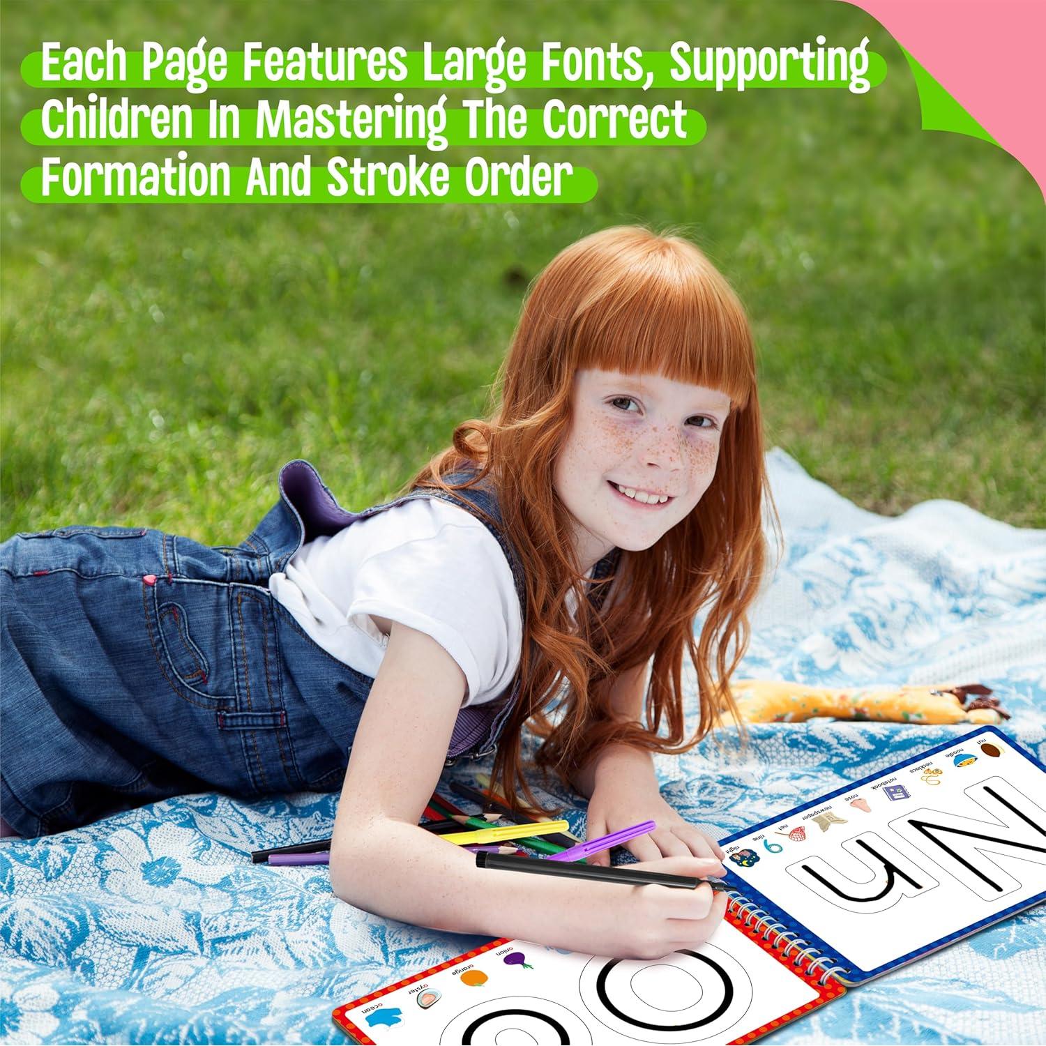 Cuaderno de Trazado de Letras y Números SpriteGru 30 Páginas