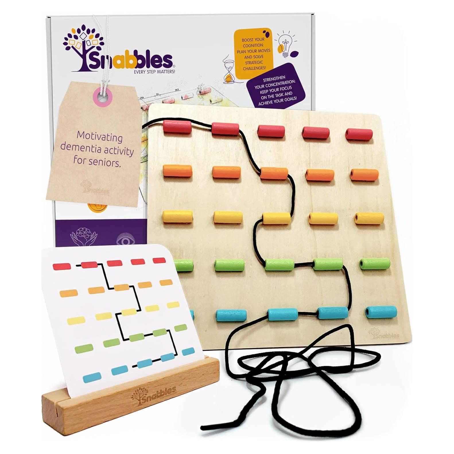 Kits de Actividades para Demencia SNABBLES - Juegos de Memoria