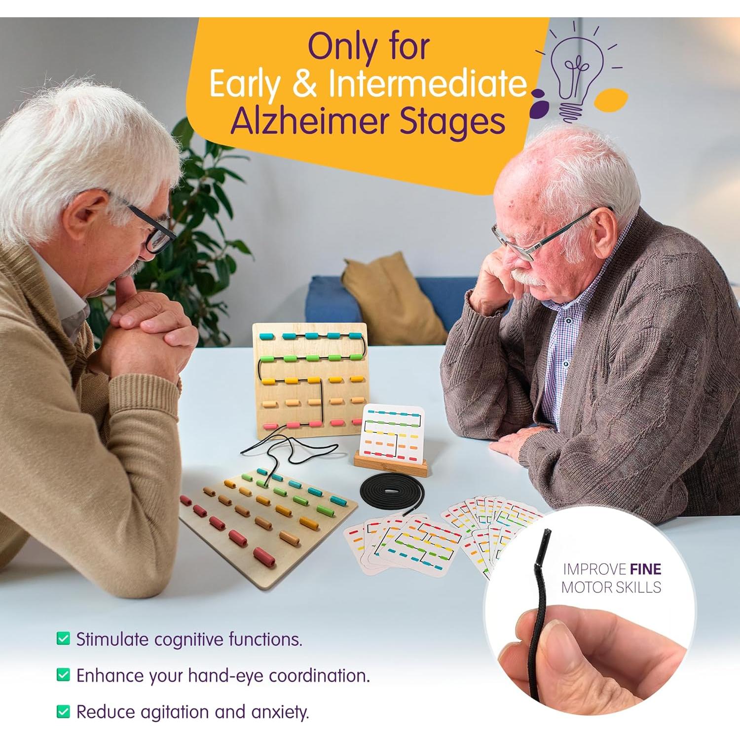 Kits de Actividades para Demencia SNABBLES - Juegos de Memoria