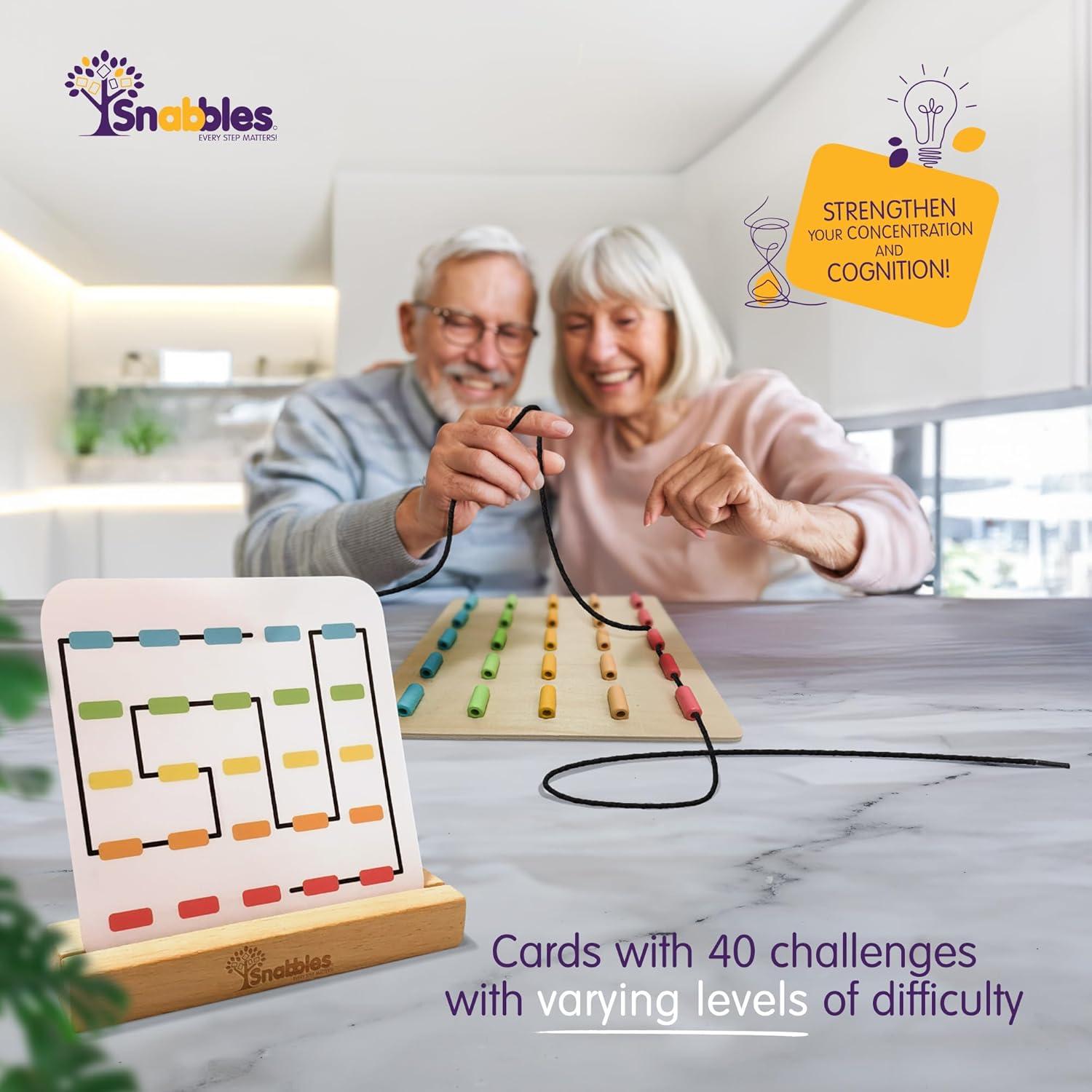 Kits de Actividades para Demencia SNABBLES - Juegos de Memoria