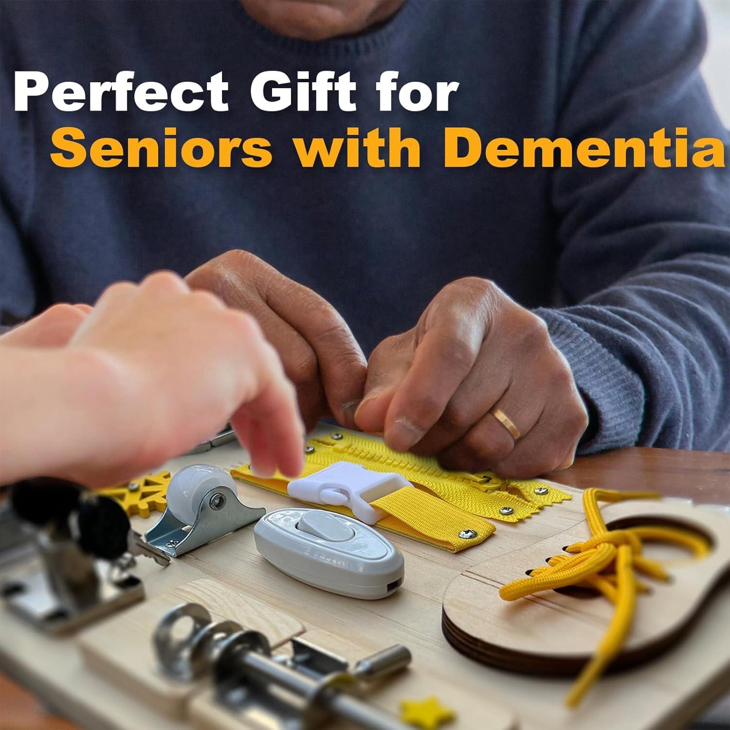 Tablero Sensorial KriToy para Demencia y Alzheimer 0.88kg