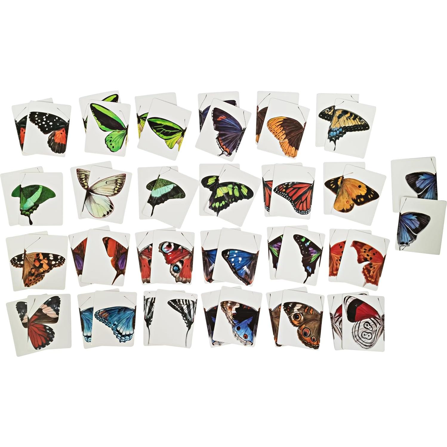 Juego de Memoria Montessori Mariposa Spark Innovations - 24 Tarjetas