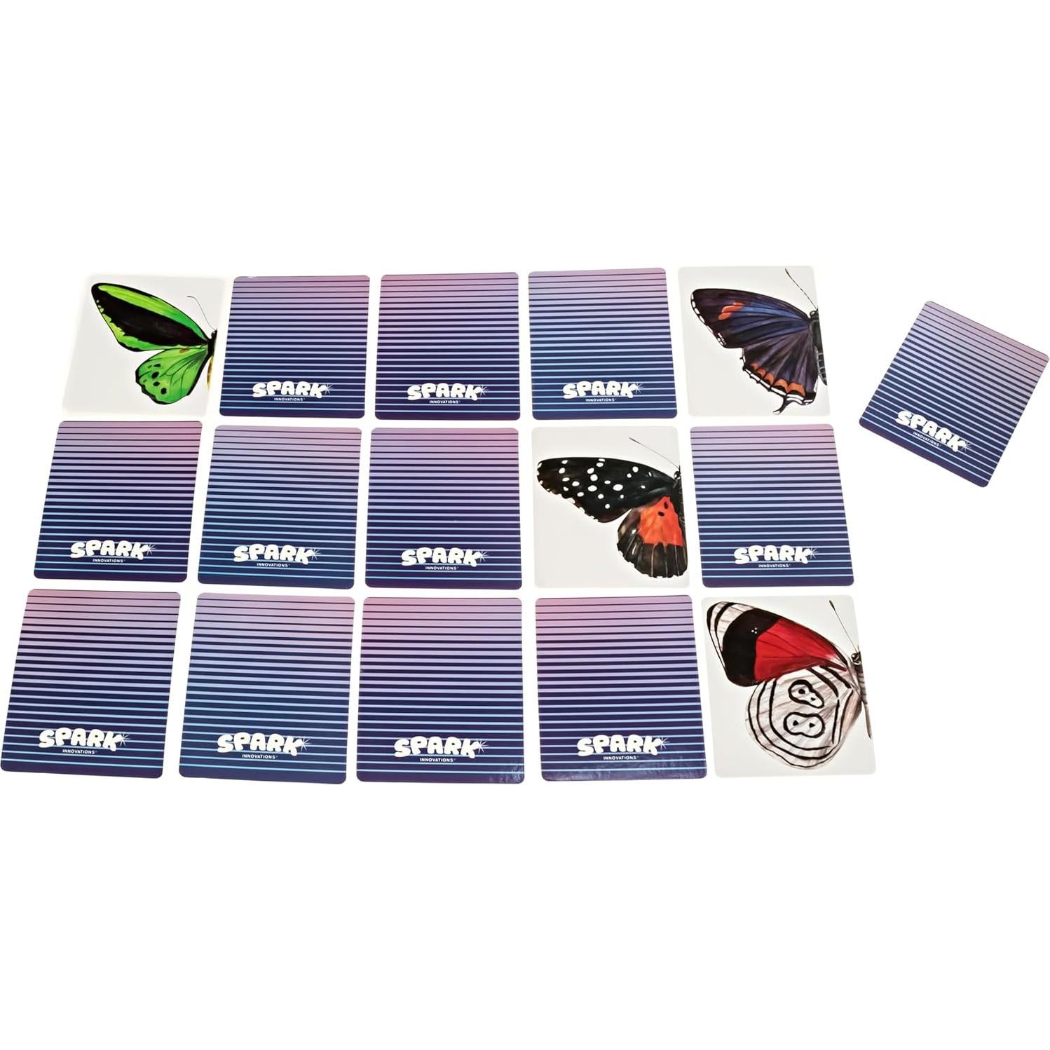Juego de Memoria Montessori Mariposa Spark Innovations - 24 Tarjetas