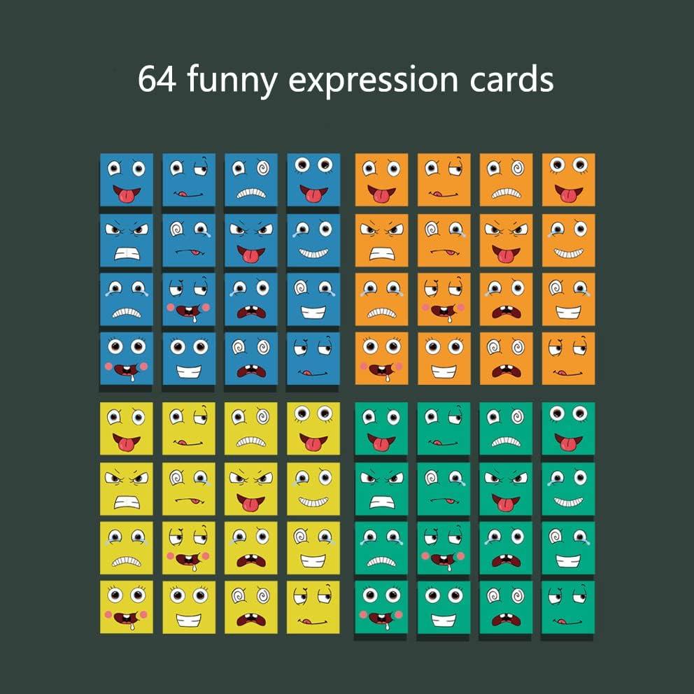 Juego de Rompecabezas de Madera LLRRJJ con Emoticonos