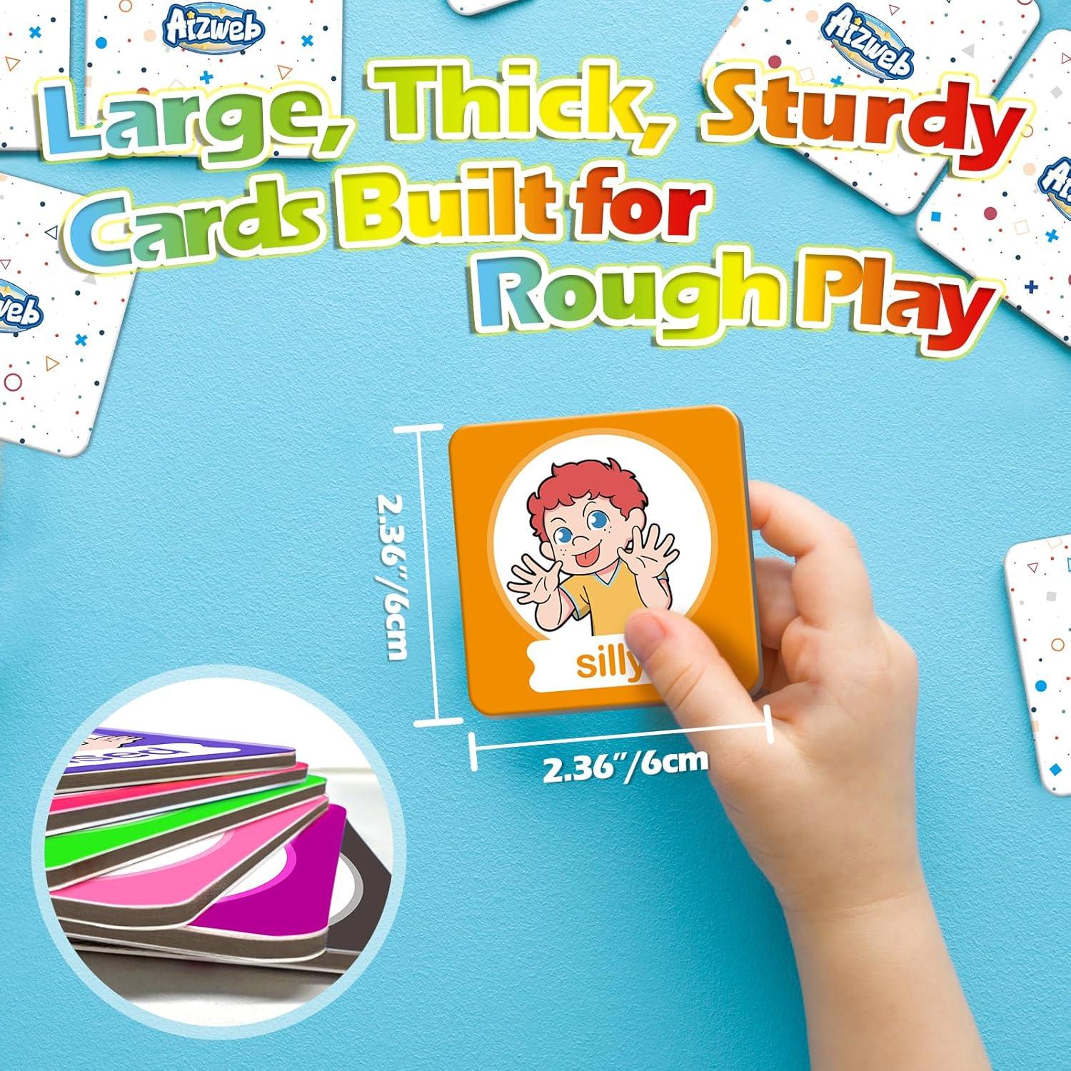 Juego de Memoria de Emociones Aizweb - 40 Tarjetas para Niños