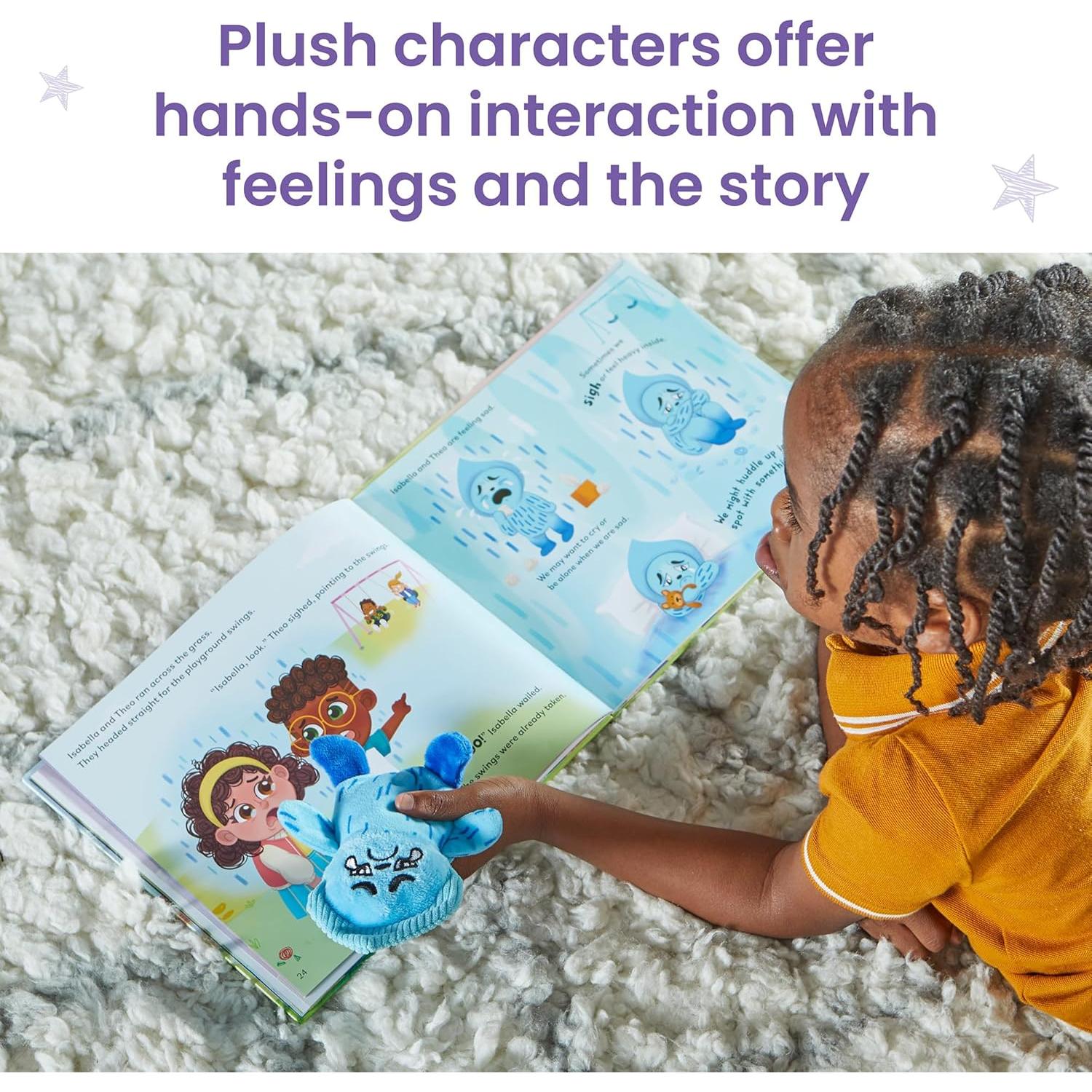 Set de Peluches y Libro de Emociones hand2mind 36 Páginas