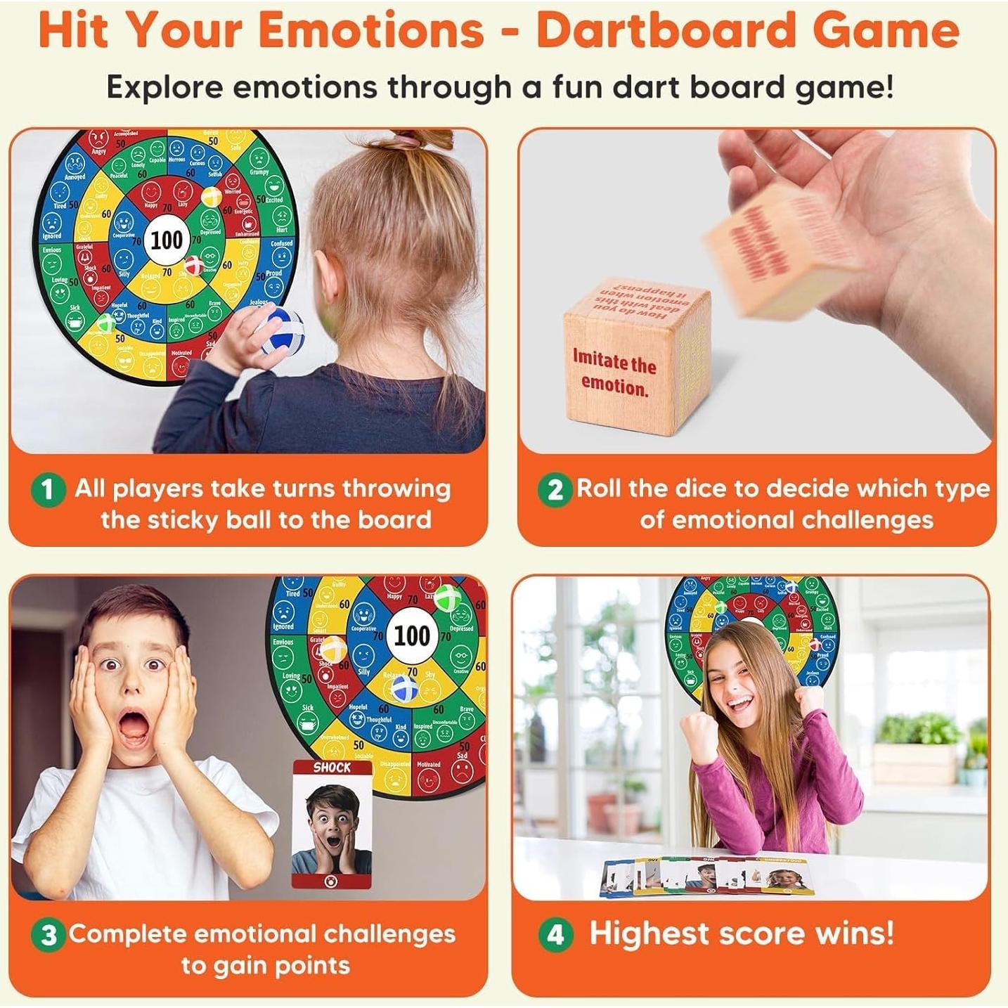 Juego de Habilidades Sociales Emocionales Garybank ED01 - 56 Tarjetas