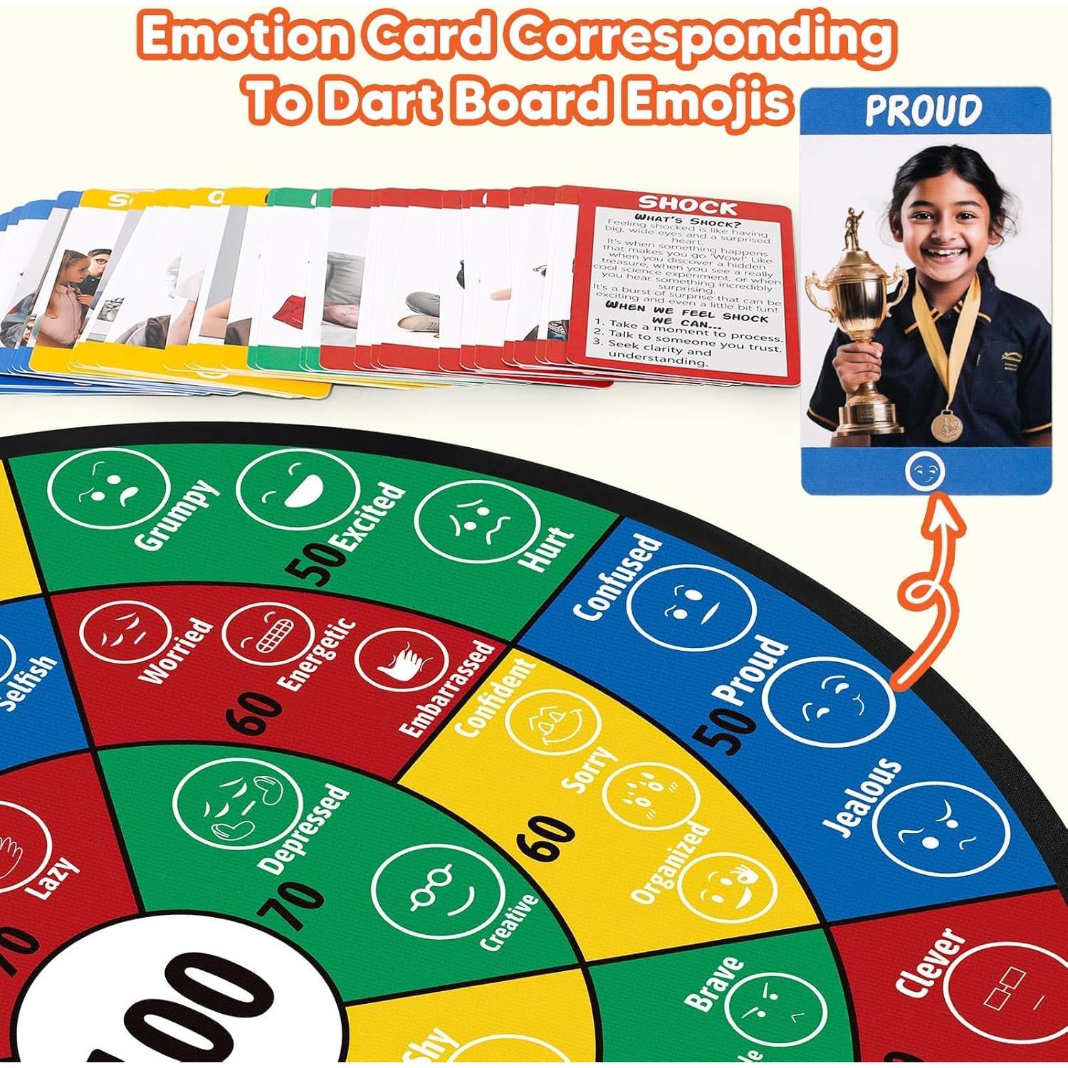 Juego de Habilidades Sociales Emocionales Garybank ED01 - 56 Tarjetas