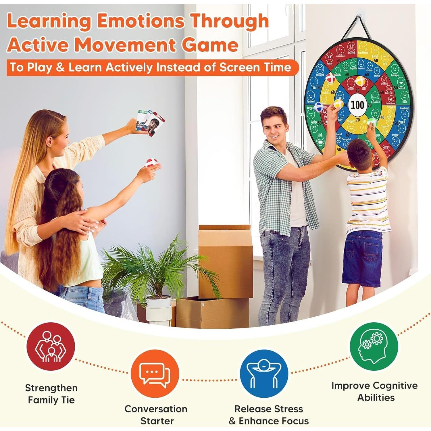 Juego de Habilidades Sociales Emocionales Garybank ED01 - 56 Tarjetas