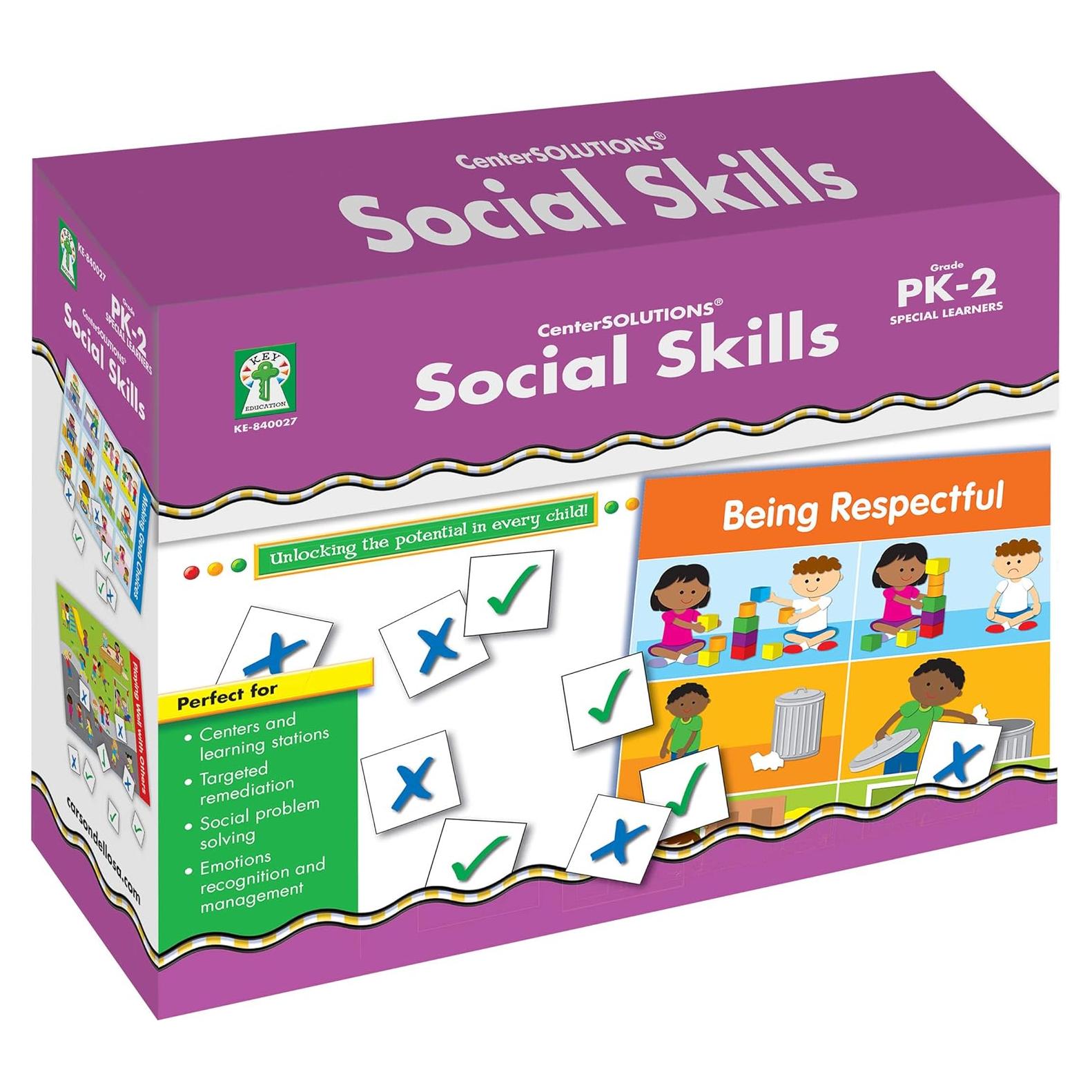 Juegos de Habilidades Sociales Key Education para Niños 4-8 Años