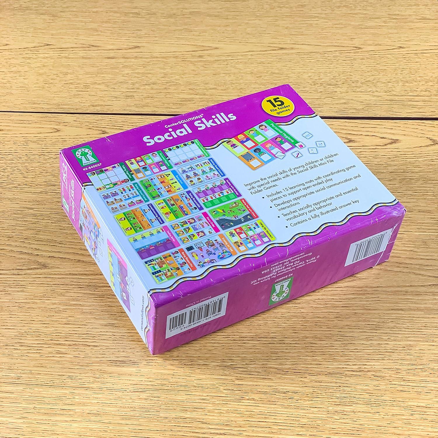 Juegos de Habilidades Sociales Key Education para Niños 4-8 Años