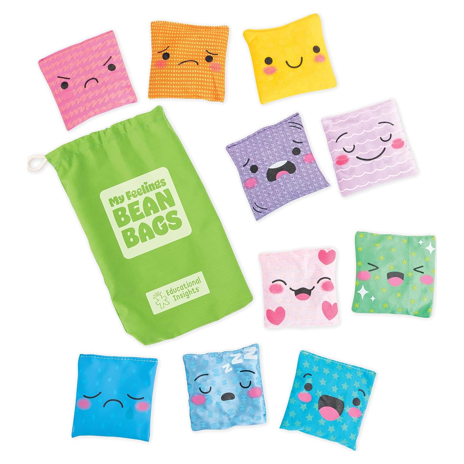 Bolsas de Frijoles de Emociones Educational Insights - 10 Piezas