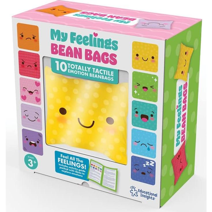 Bolsas de Frijoles de Emociones Educational Insights - 10 Piezas