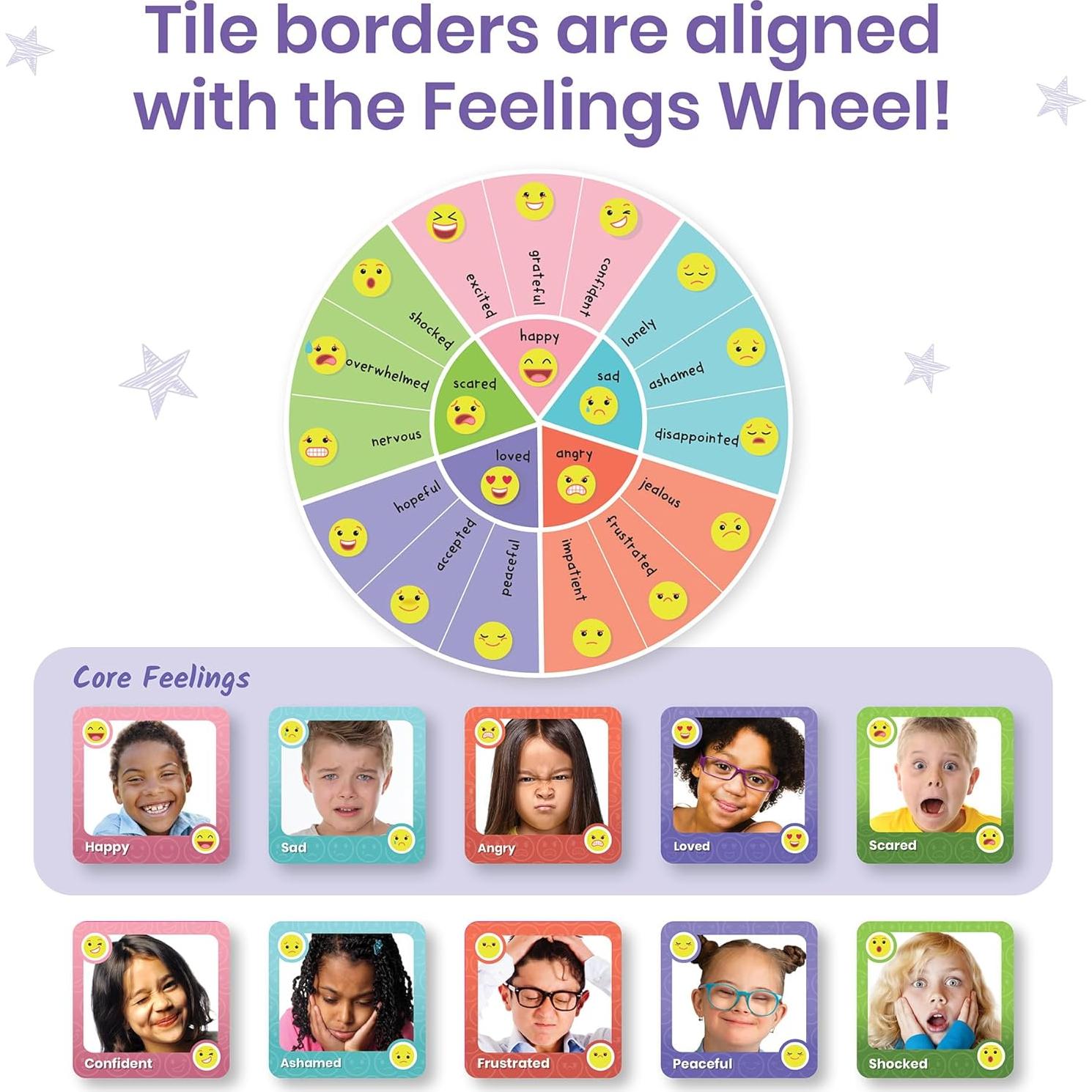 Juego de Memoria Expresa Tus Sentimientos hand2mind - 80 Fichas