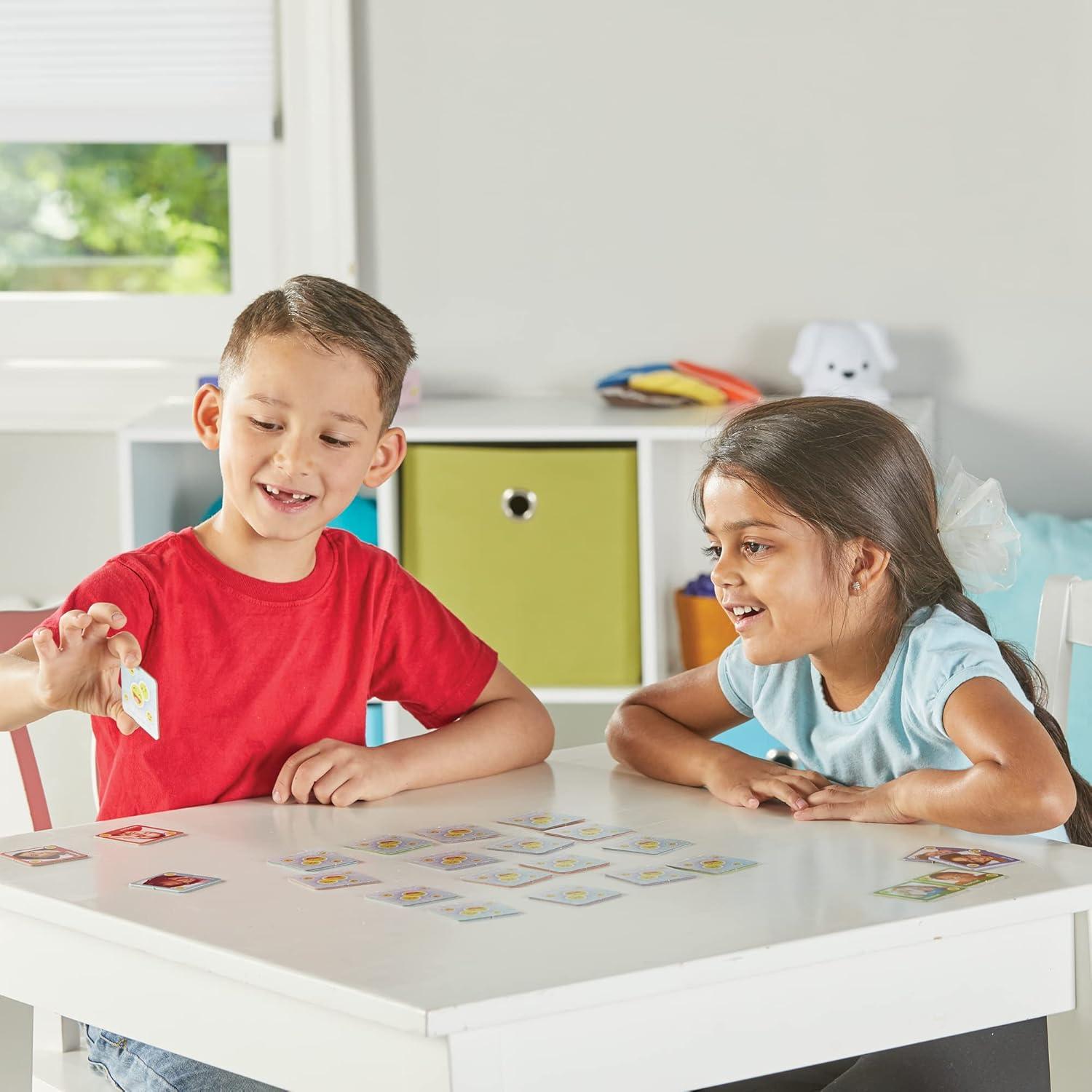 Juego de Memoria Expresa Tus Sentimientos hand2mind - 80 Fichas