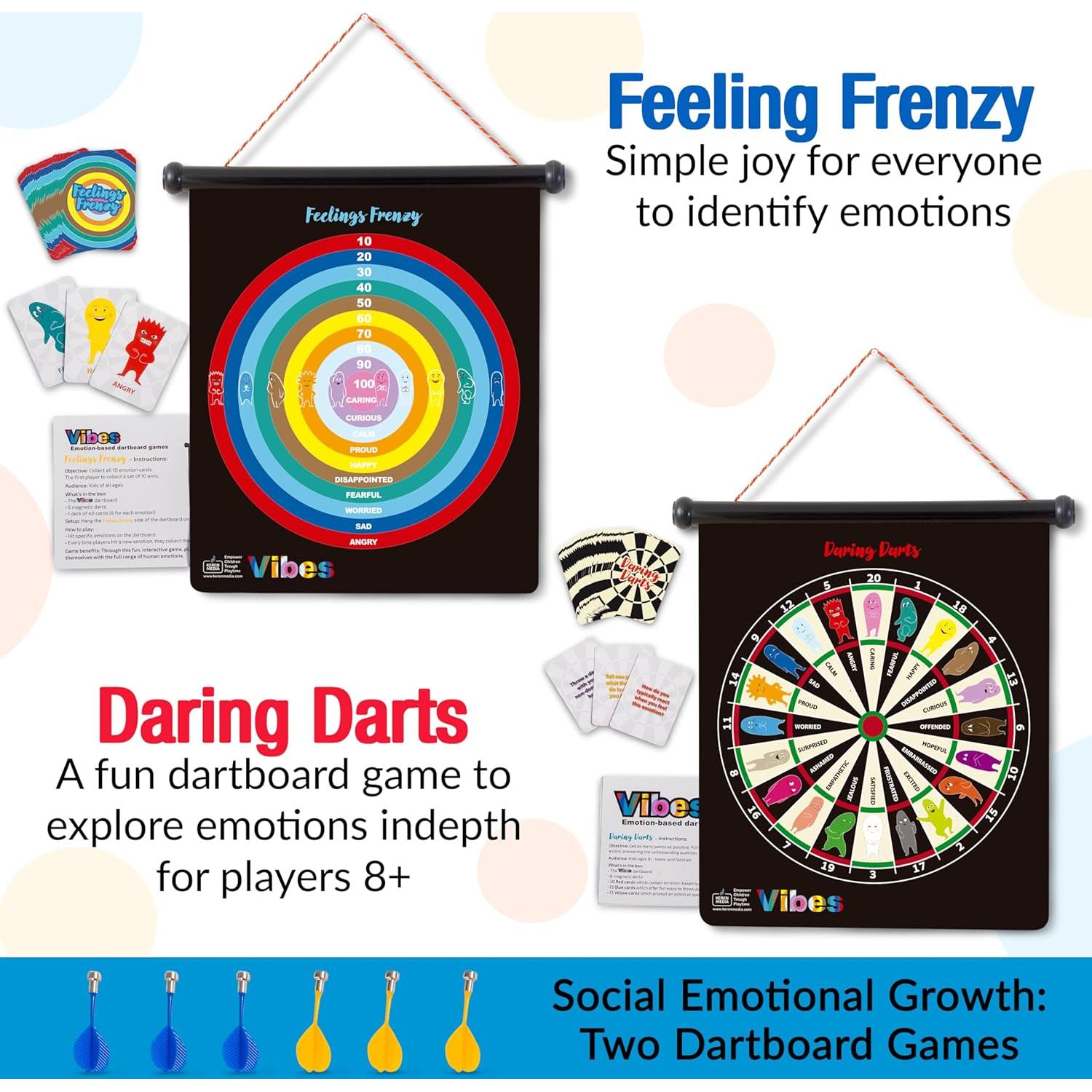 Juego Terapéutico de Dardos Vibes StrongSuit - Inteligencia Emocional