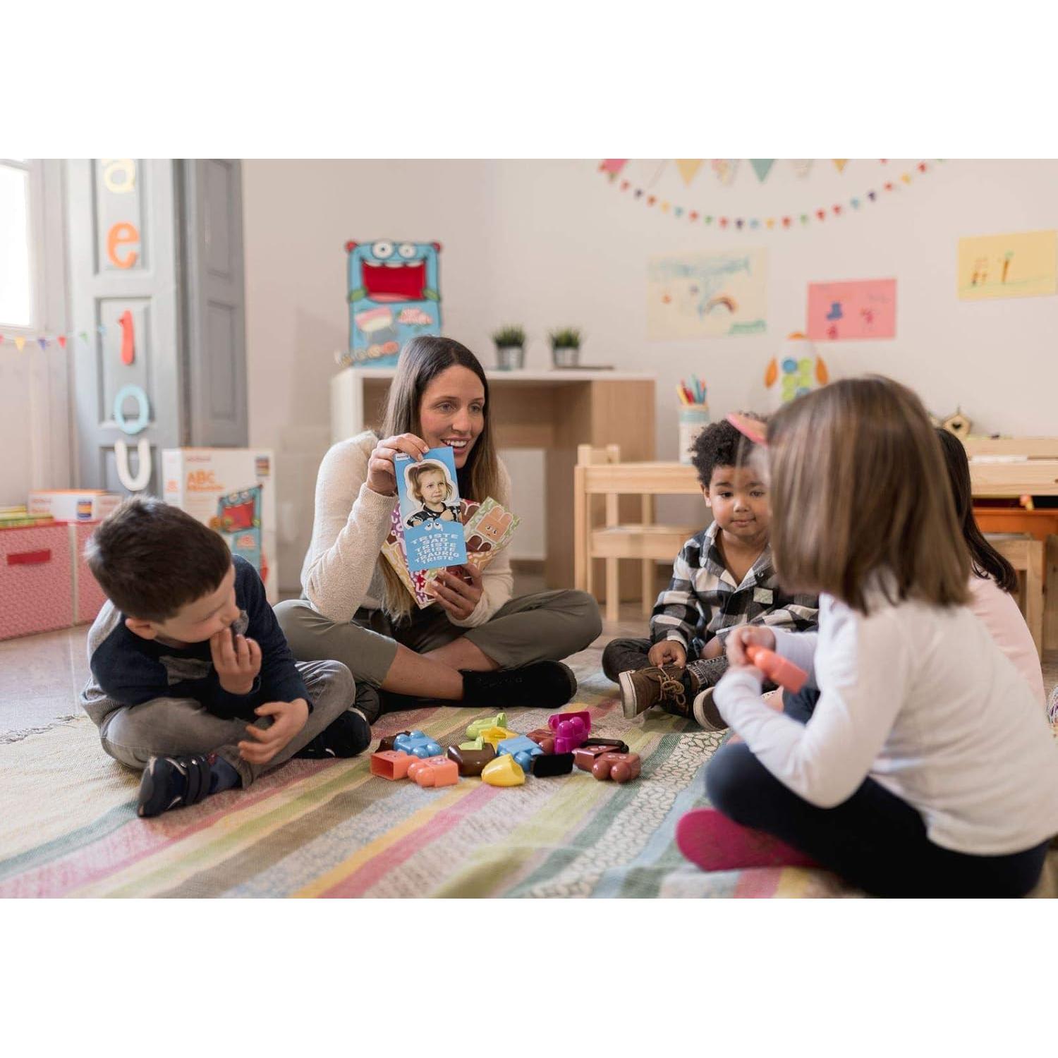 Miniland Emotiblocks Juguete Educativo 2-6 Años 18 Piezas