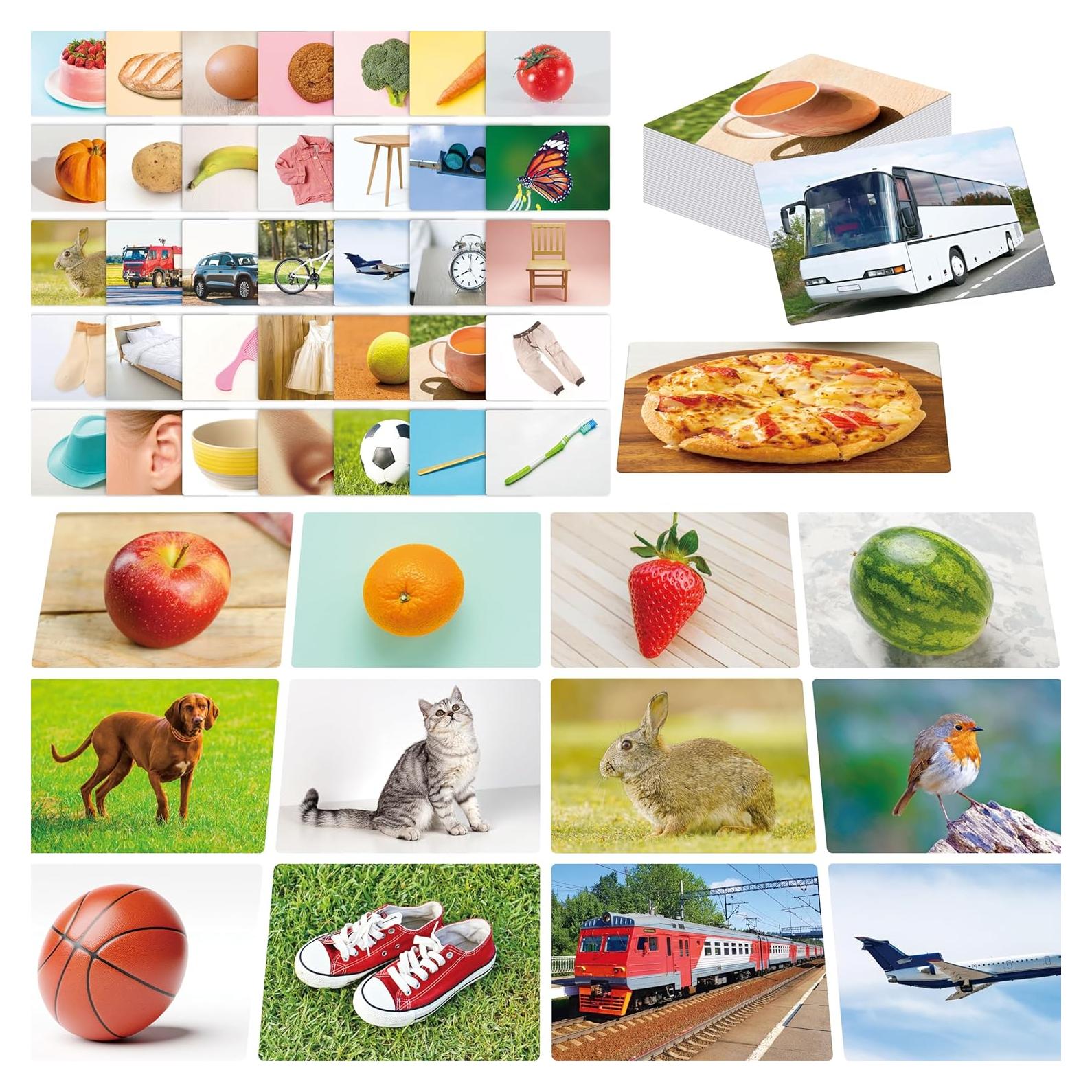 50 Tarjetas de Flash de Sustantivos SpriteGru - Aprendizaje Visual