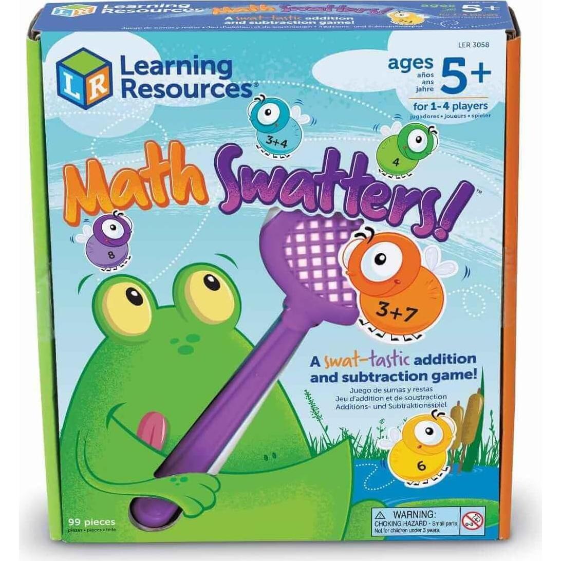 Juego de Sumar y Restar Mathswatters Learning Resources - 1-4 Jugadores, 5 Años+