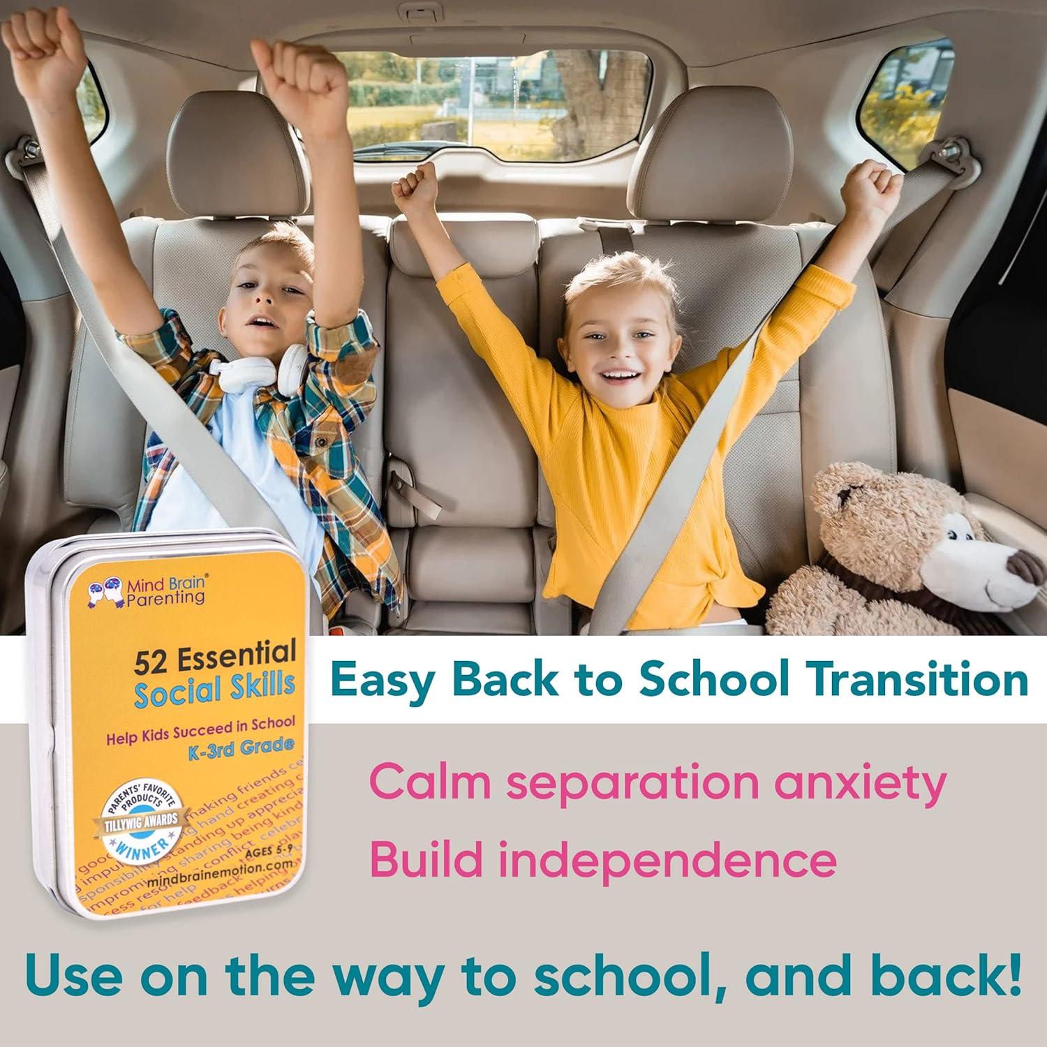 Mind Brain Emotion Kit de Habilidades Sociales 52 Tarjetas 5-9 Años