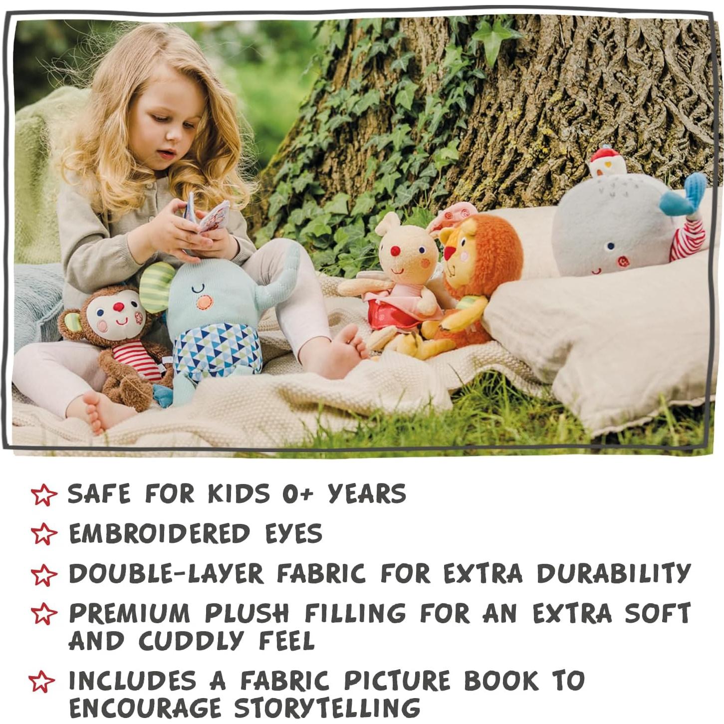 Juguete de Peluche Lolo Elefante Bababoo 30.48 cm 0+ Meses