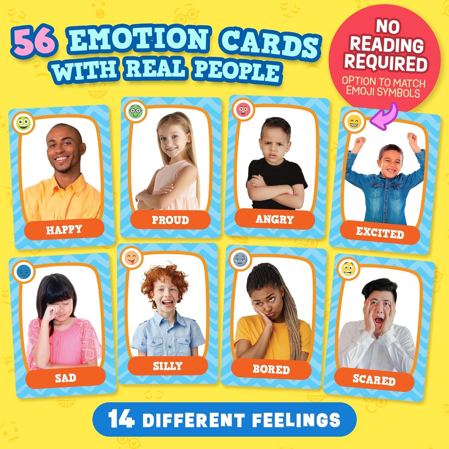 Juego de Cartas ThinkPsych Go Fish - Emociones para Niños 6+