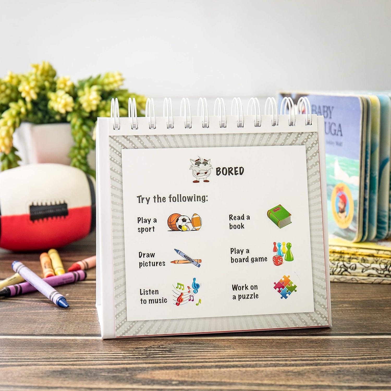 Libro de Estado de Ánimo para Niños - Cabell Creations - 20 Emociones