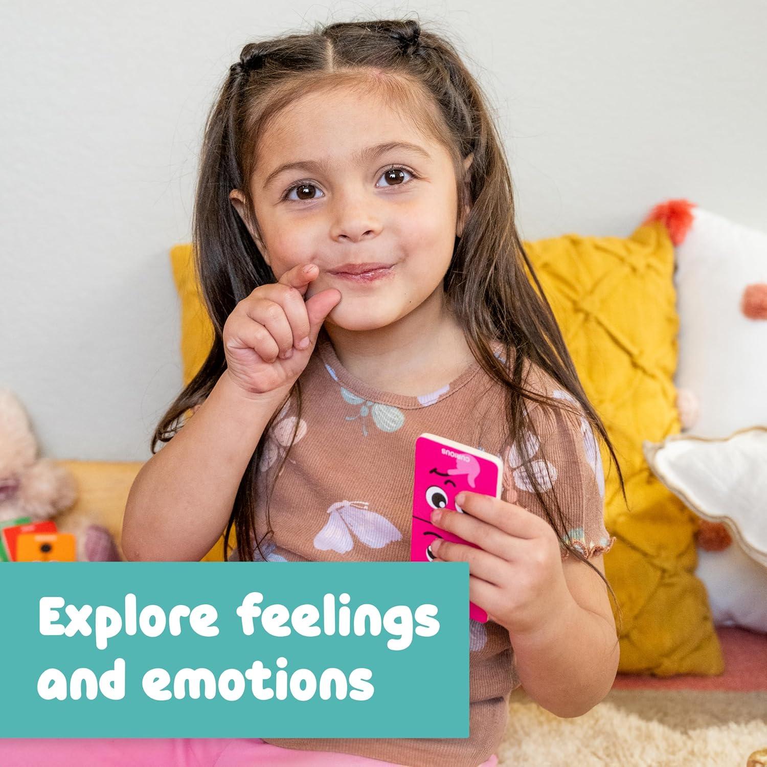 Dominó Emociones SPARK & WOW | 28 Piezas de Madera | Juego Socioemocional