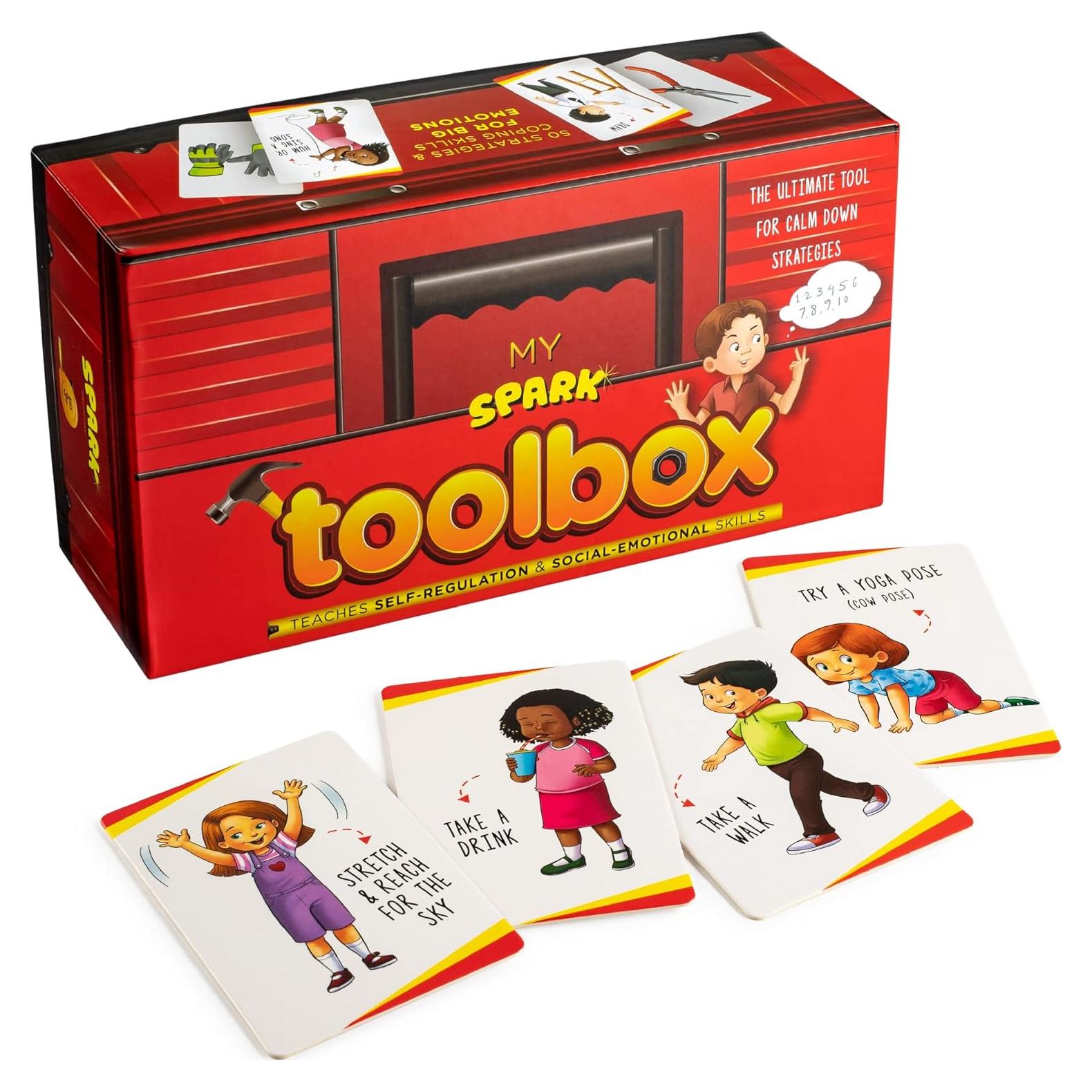 Caja de Tarjetas de Emociones Spark Innovations - 50 Piezas