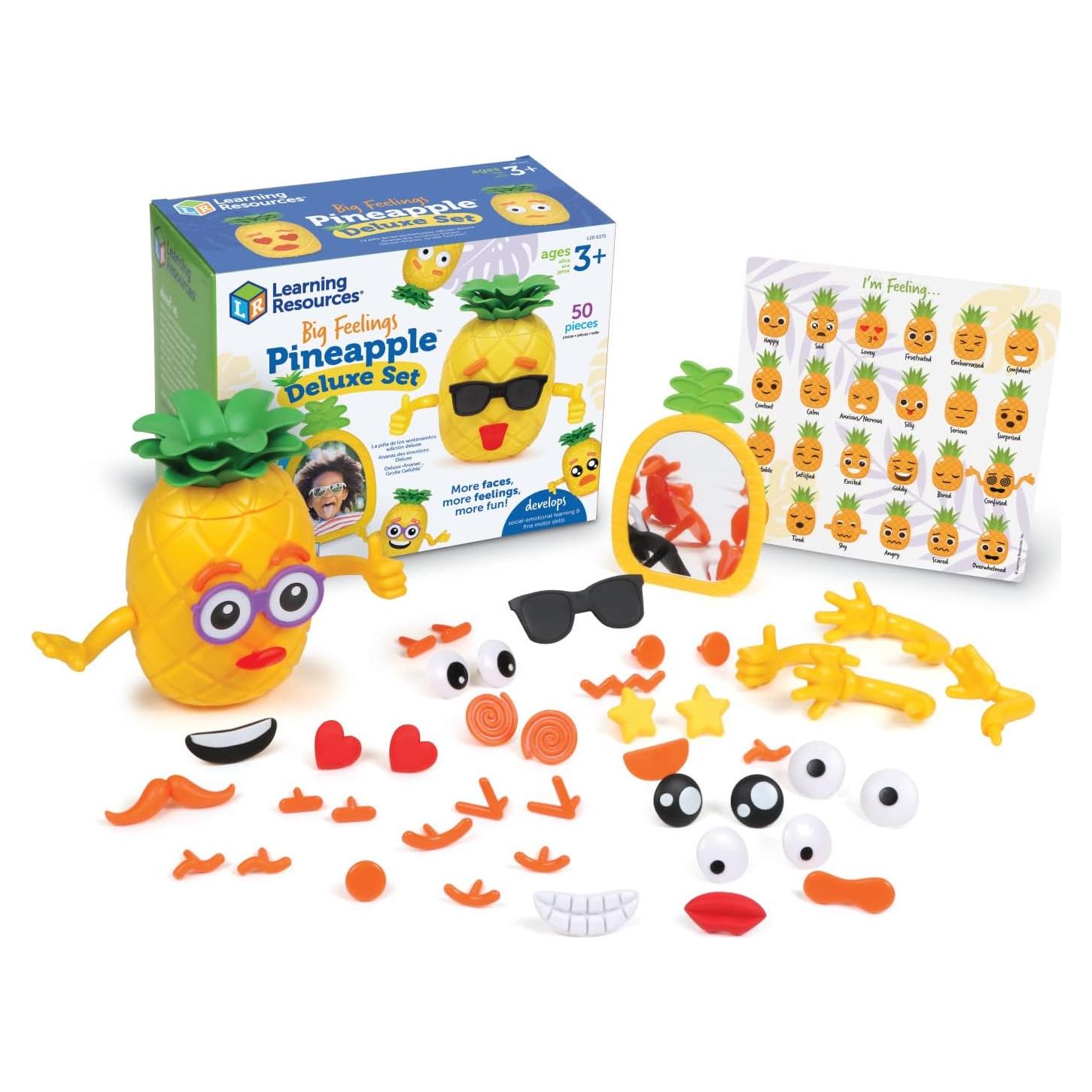 Conjunto Deluxe Piña de Grandes Sentimientos Learning Resources - Juguete de Inteligencia Emocional