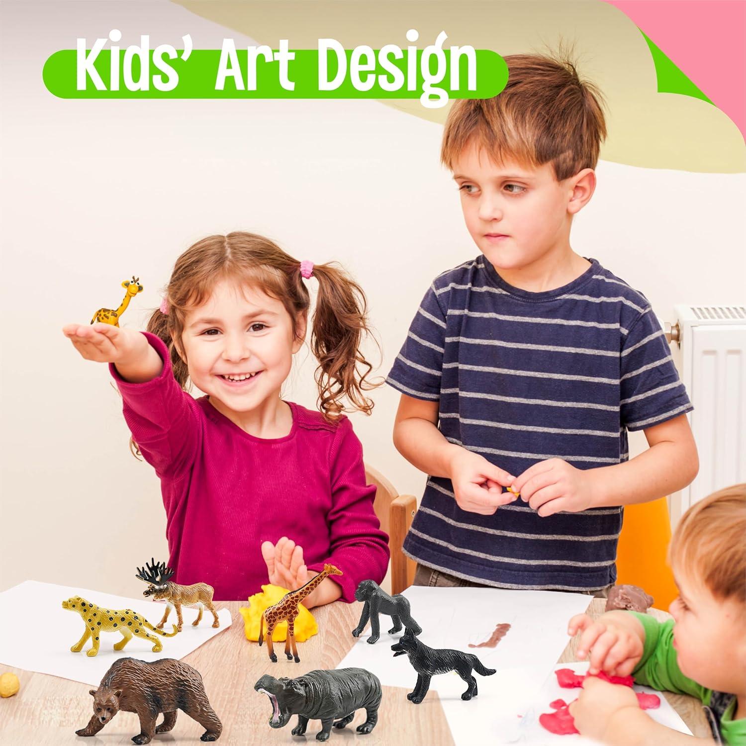 15 Figuras de Animales Salvajes SpriteGru - Juguetes Educativos