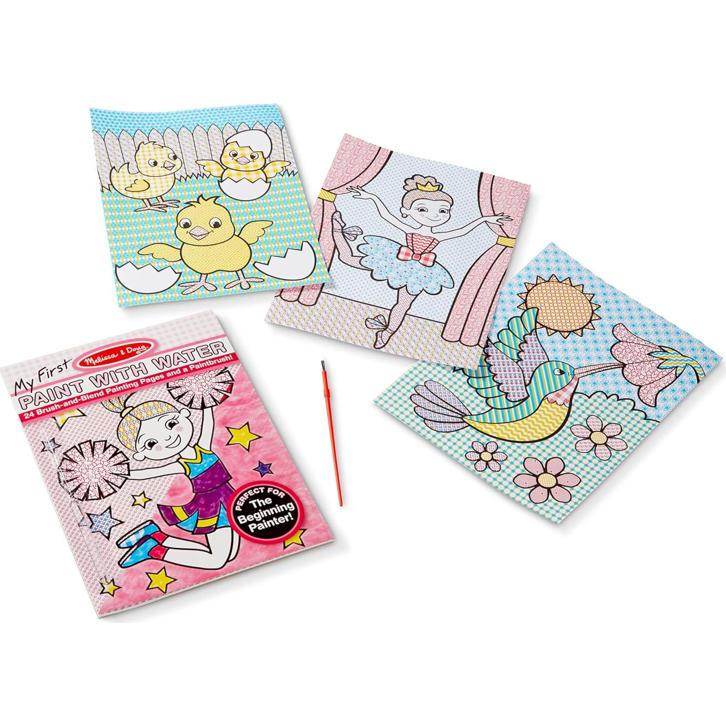 Cuaderno de Pintura con Agua Melissa & Doug - 24 Páginas