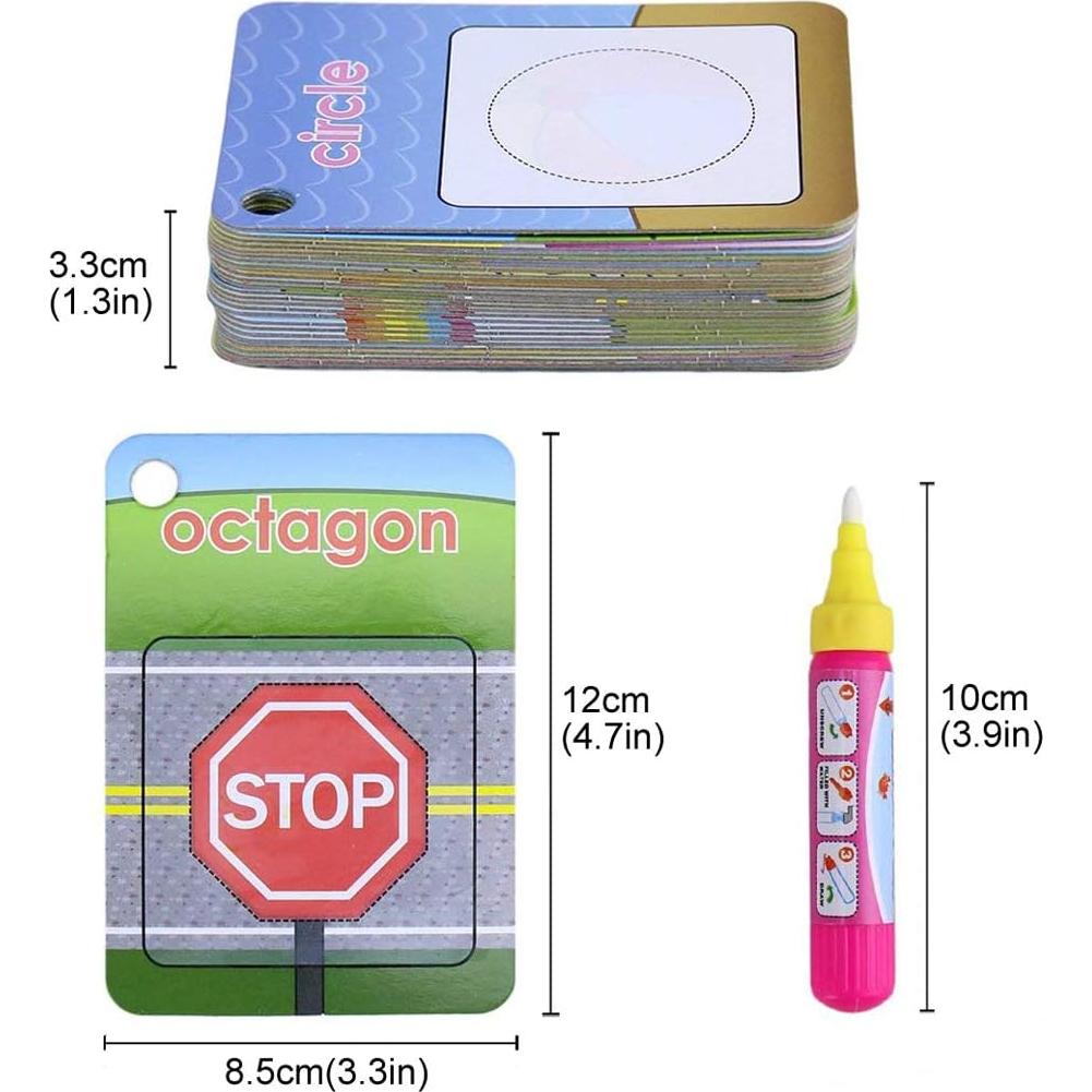 Tarjetas de Pintura Acuática Coolplay 26 Piezas Educativas