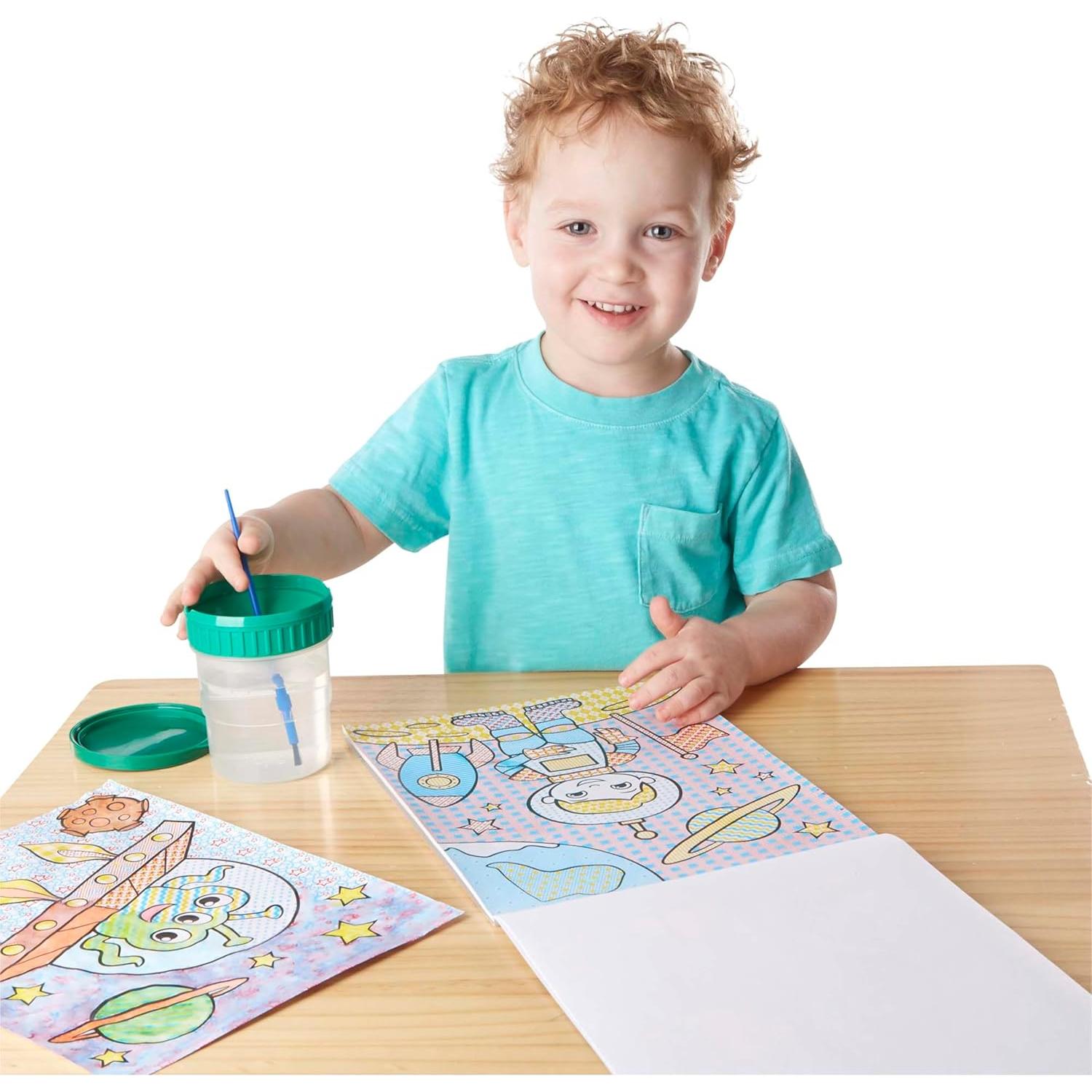 Bloc de Arte para Niños Melissa & Doug - Pintar con Agua 24 Páginas