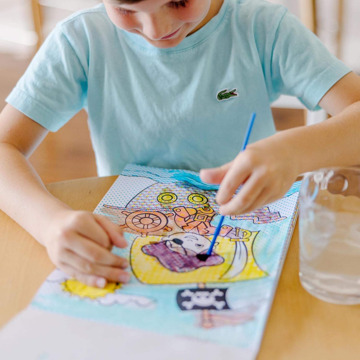 Bloc de Arte para Niños Melissa & Doug - Pintar con Agua 24 Páginas