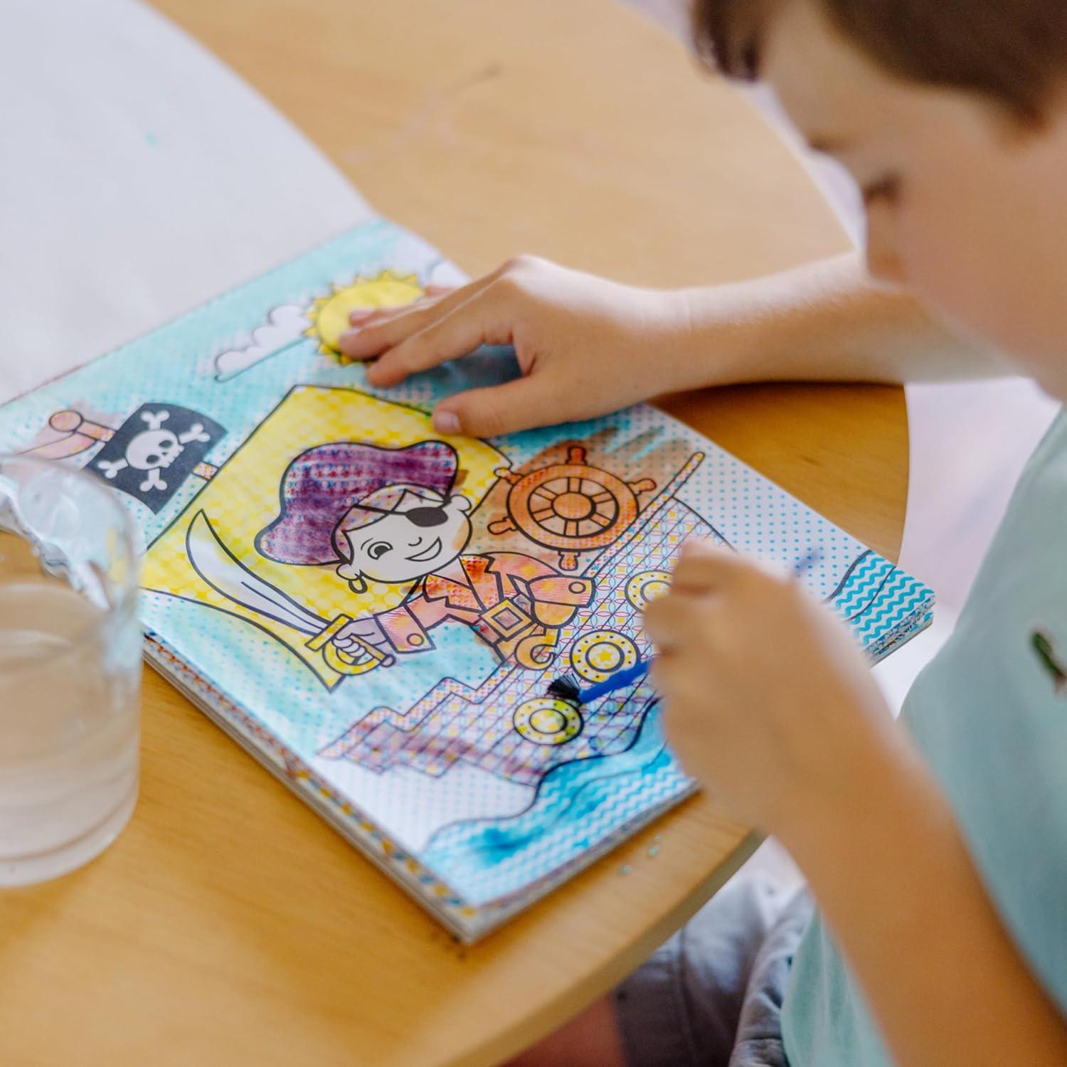 Bloc de Arte para Niños Melissa & Doug - Pintar con Agua 24 Páginas