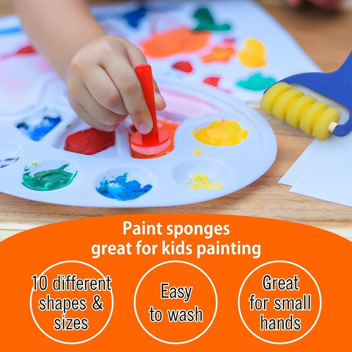 Juego de Pintura Lavable para Niños EXTRIC 8 Colores 2 oz