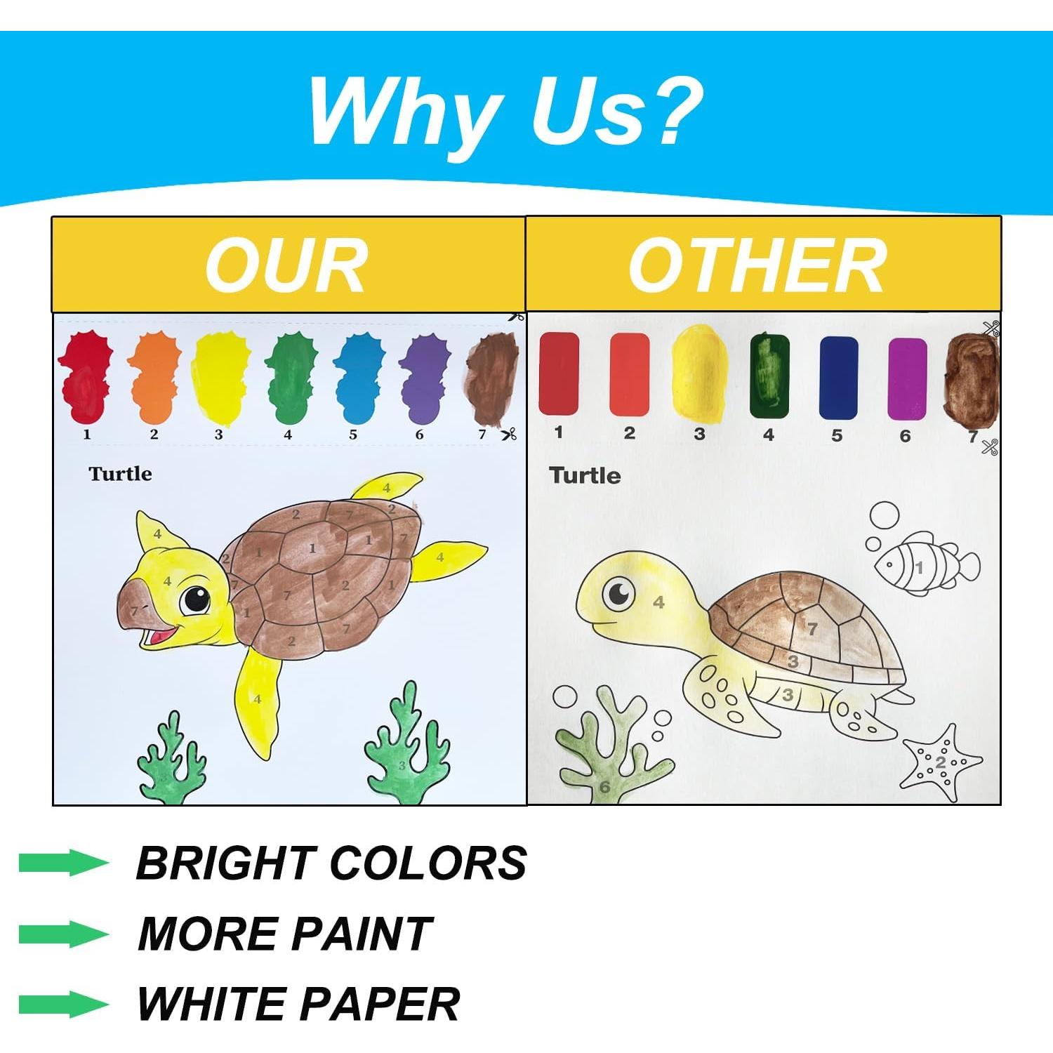 Libro de Pintura con Agua ALNETI Vida Oceánica 20 Páginas