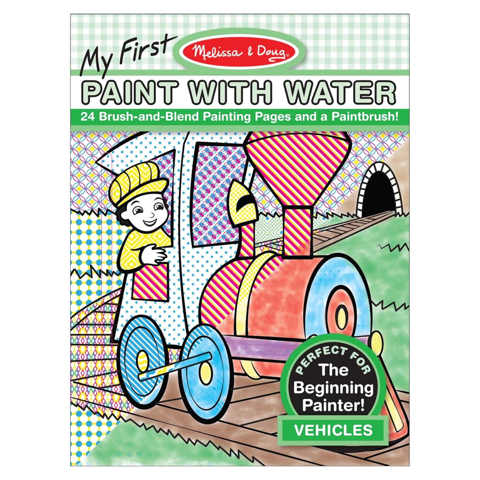 Libro de Pintura con Agua Melissa & Doug 9339 - Vehículos