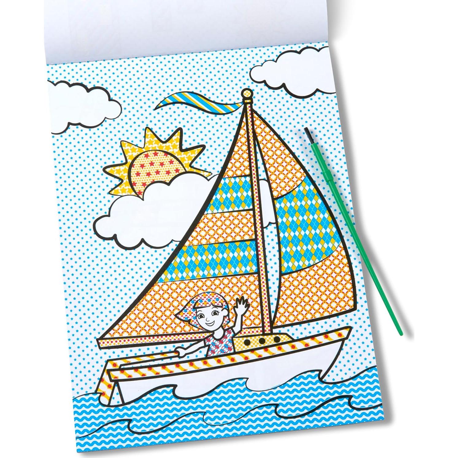 Libro de Pintura con Agua Melissa & Doug 9339 - Vehículos