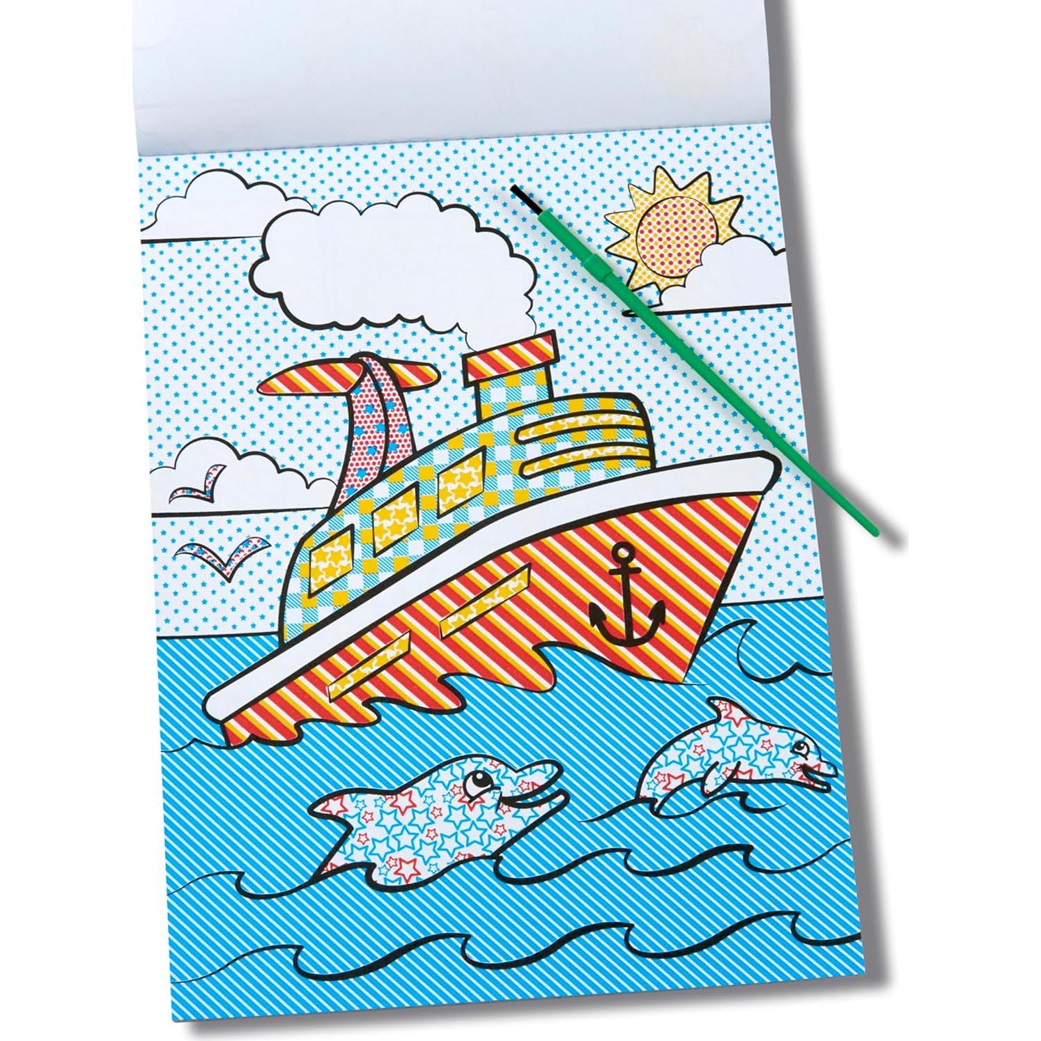 Libro de Pintura con Agua Melissa & Doug 9339 - Vehículos