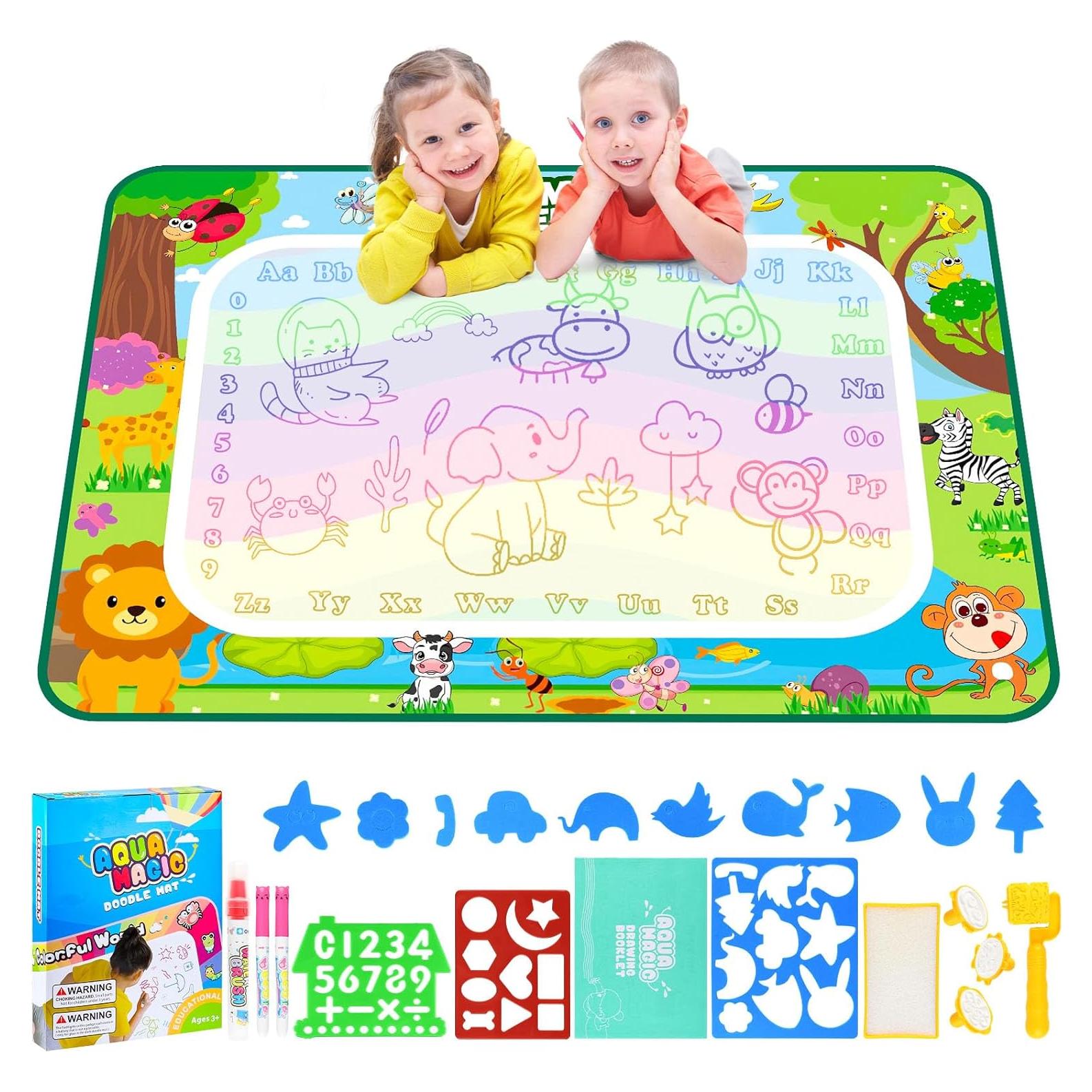 Alfombrilla Doodle GoBene 101.6 x 68.6 cm para Niños