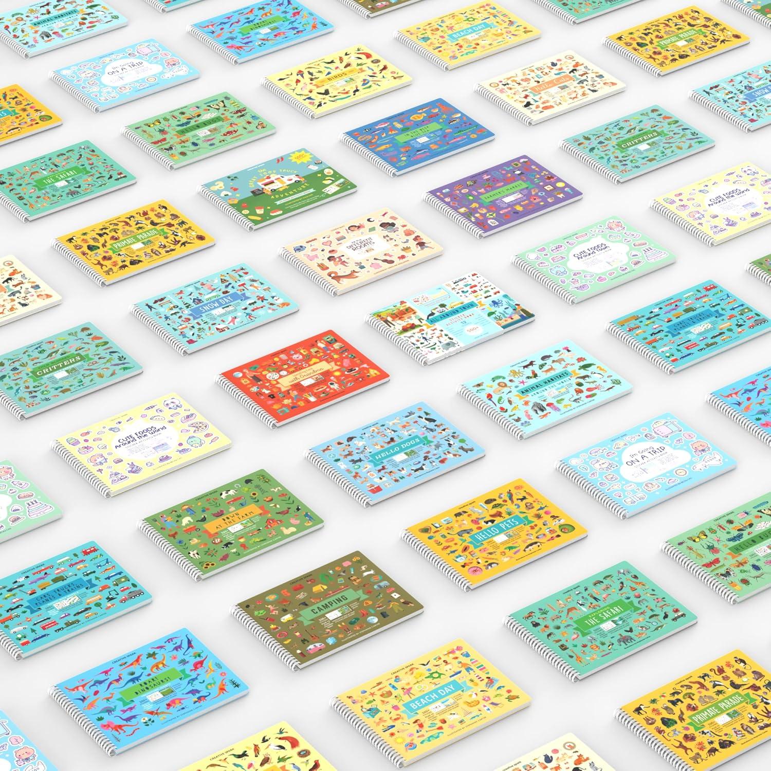 Libro de Pegatinas Comidas Lindas Cupkin - 500+ Pegatinas