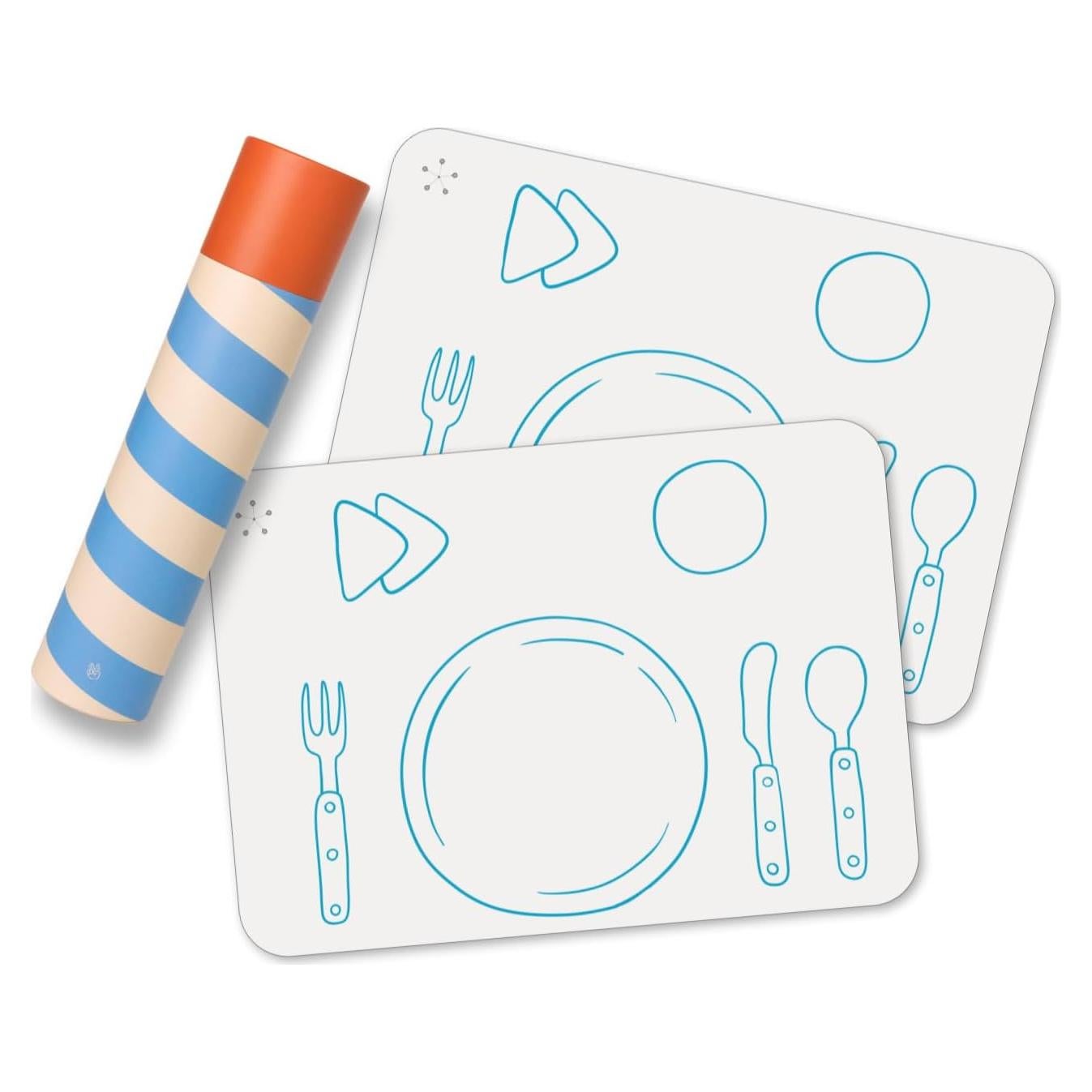 Mantel Montessori Aplainr de Silicona Antideslizante Set de 2