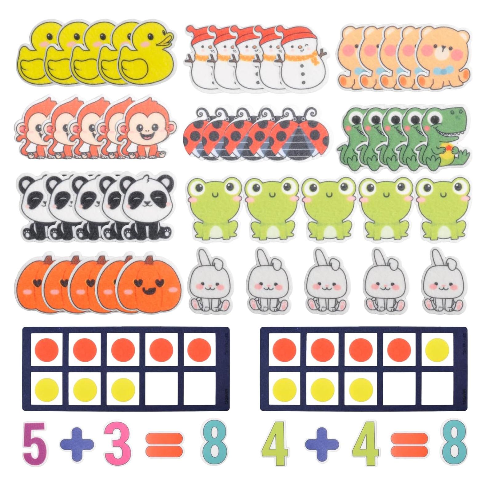 Juego de Contadores de Marco de Diez CHEFAN - 2 Marcos y 162 Piezas