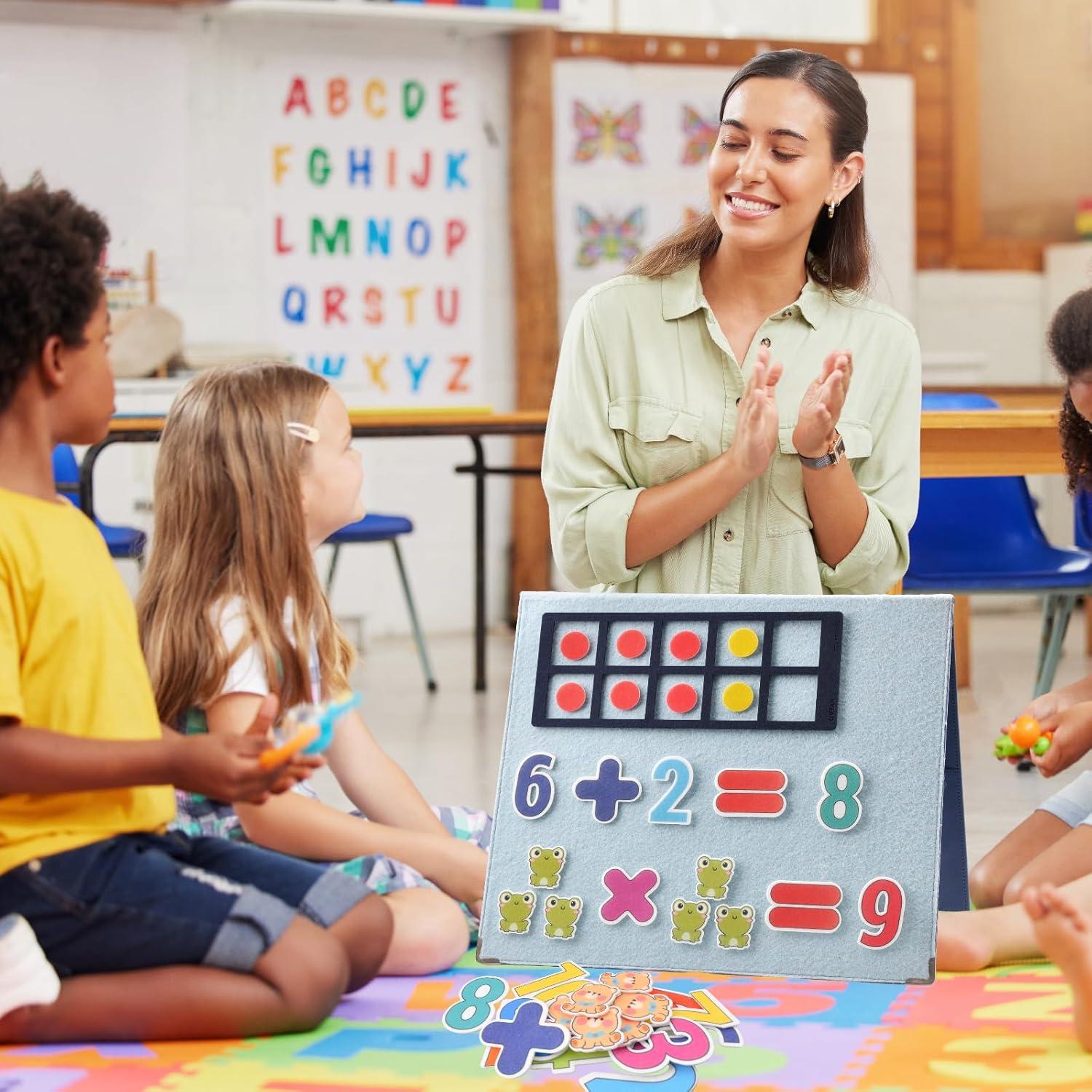 Juego de Contadores de Marco de Diez CHEFAN - 2 Marcos y 162 Piezas