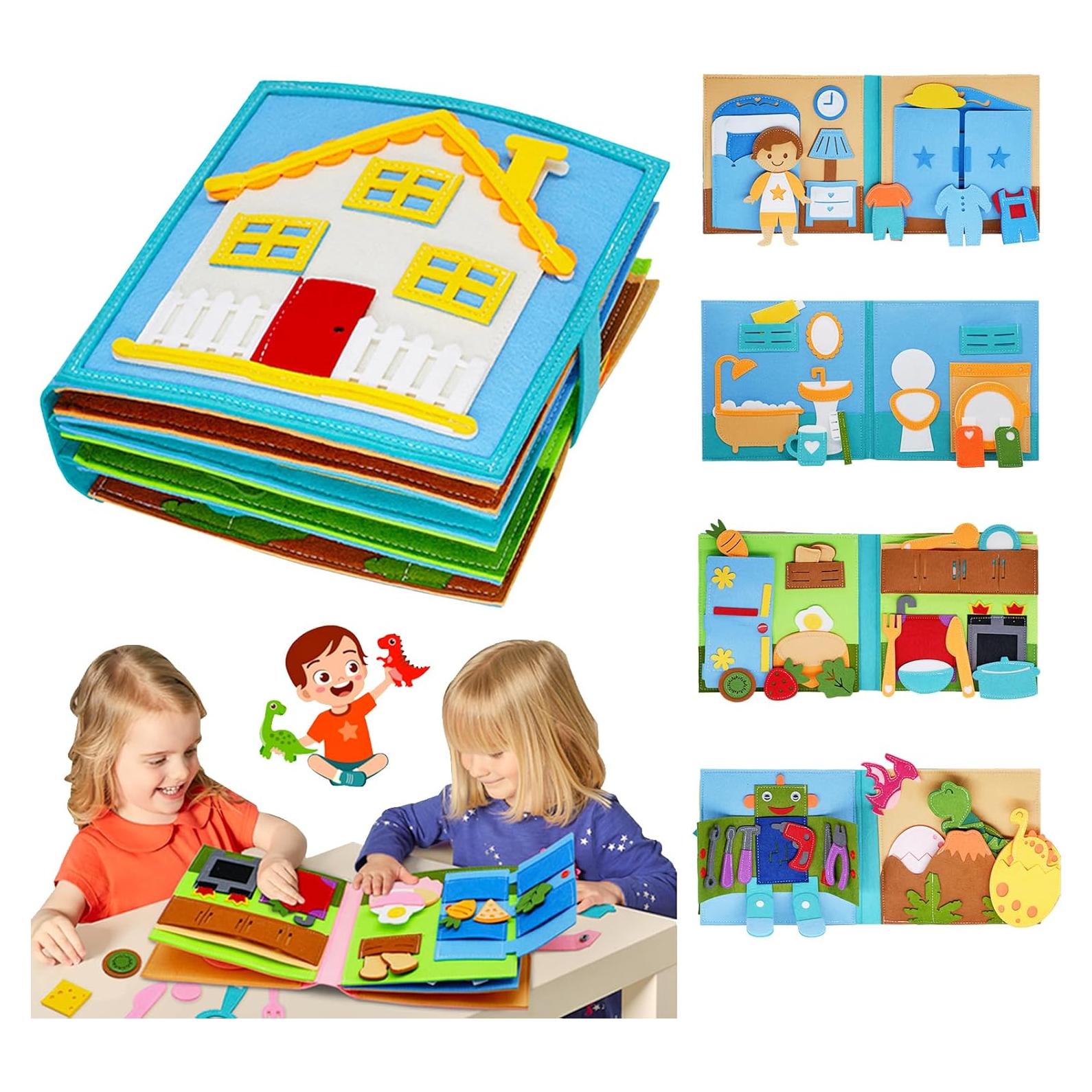 Libro de Actividades Montessori Cobelae para Niños 1-3 Años