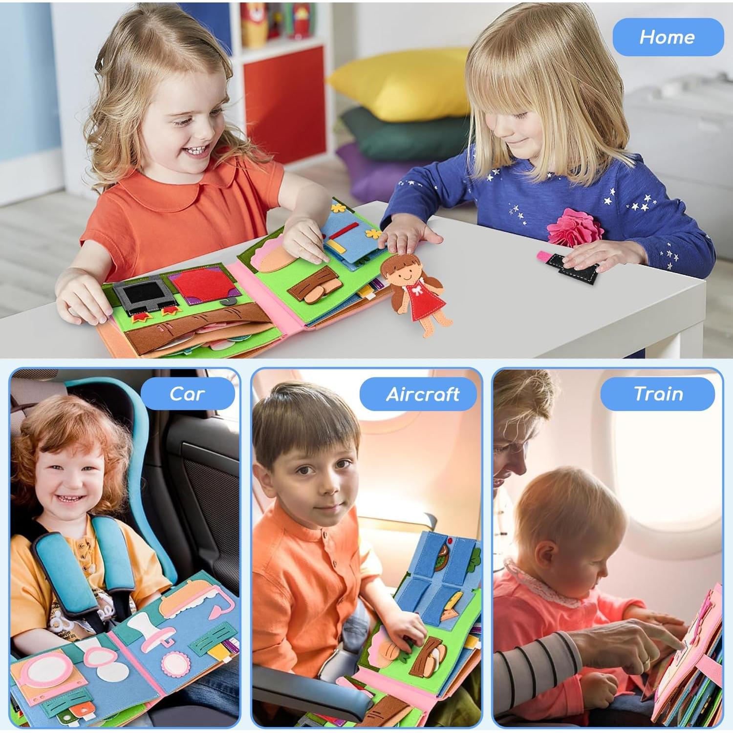 Libro de Actividades Montessori Cobelae para Niños 1-3 Años